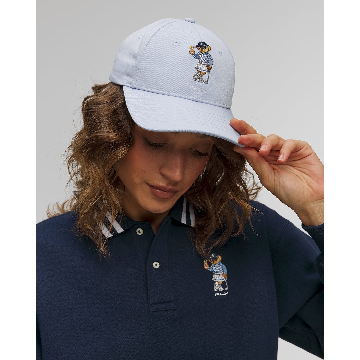Niebieska Czapka Z Daszkiem Ralph Lauren Rlx Golf