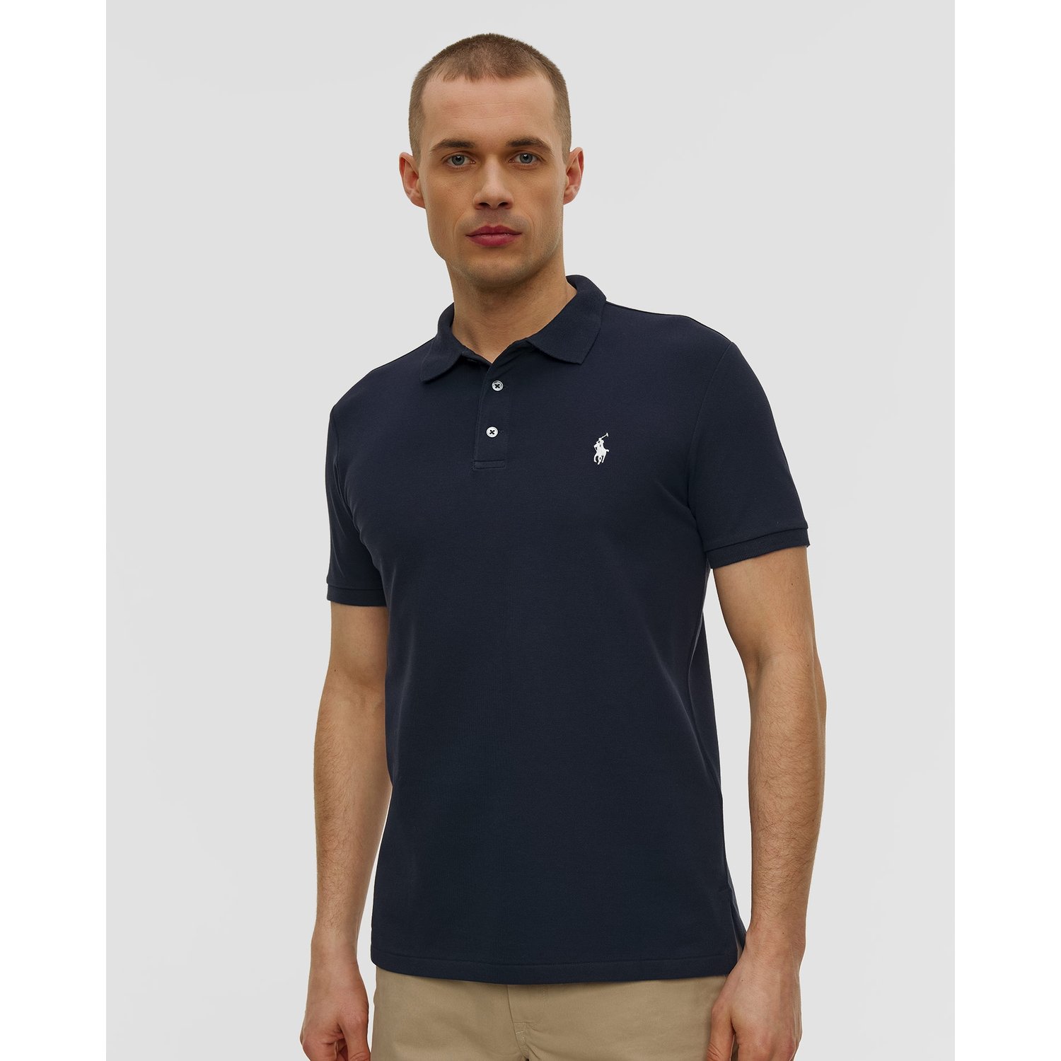 Granatowe Polo Męskie Polo Ralph Lauren