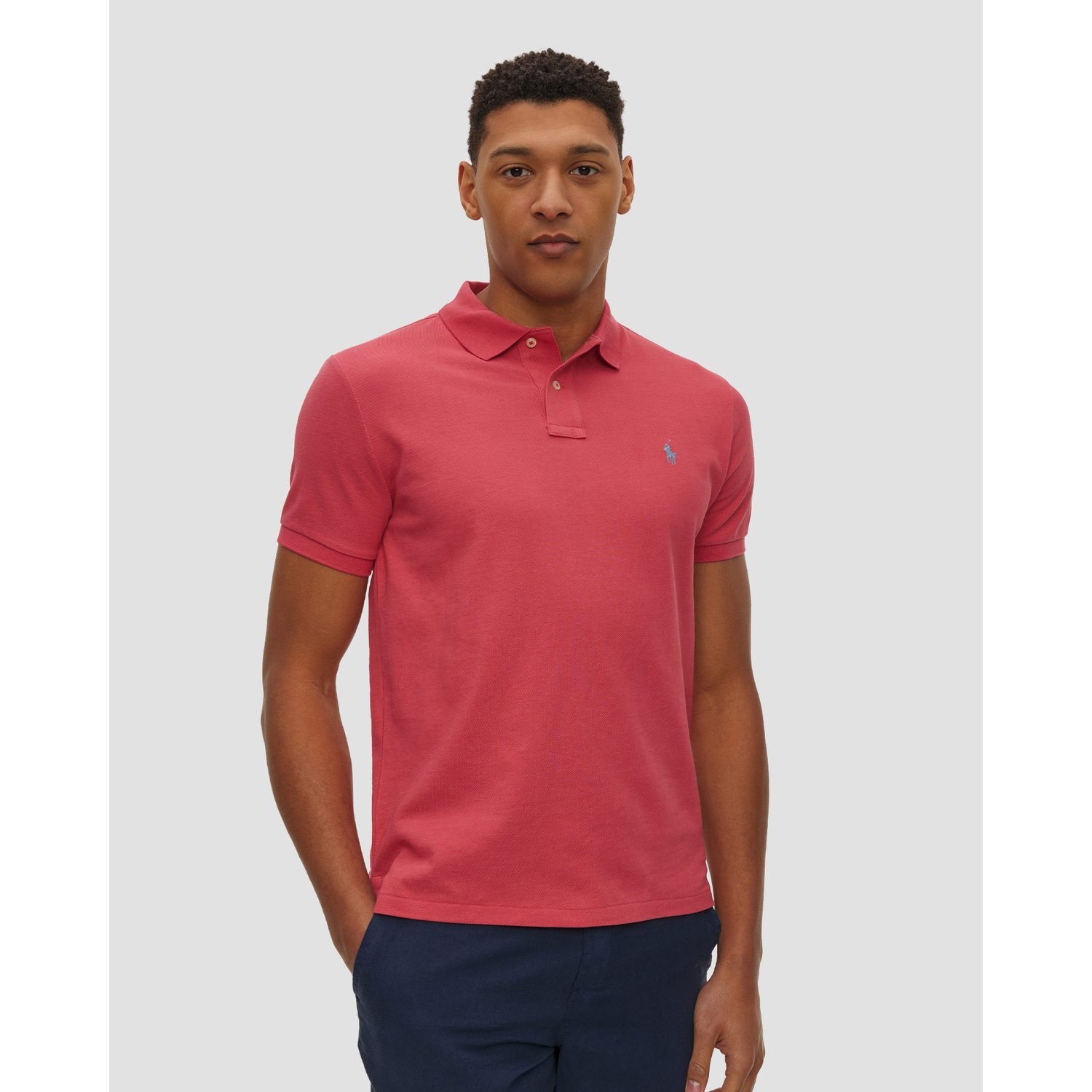 Czerwone Polo Męskie Polo Ralph Lauren