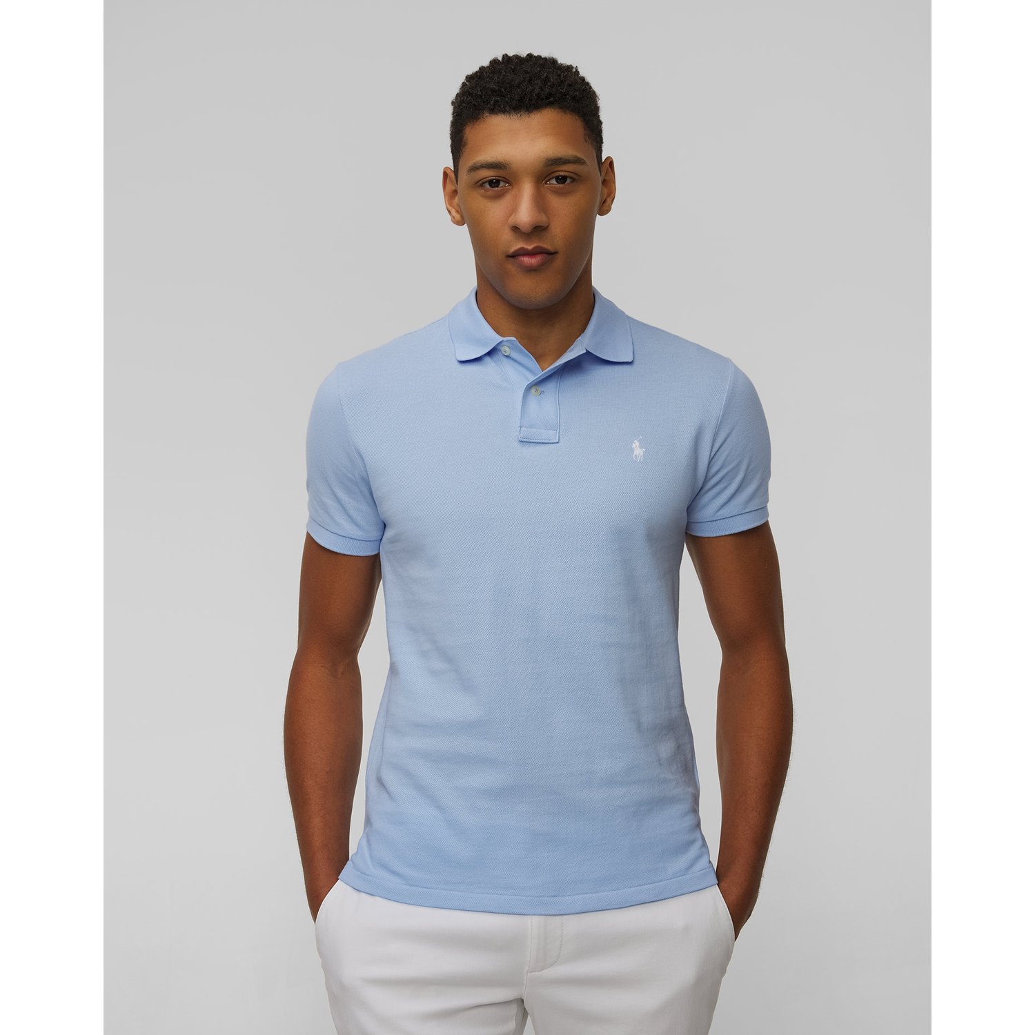 Niebieskie Polo Męskie Polo Ralph Lauren