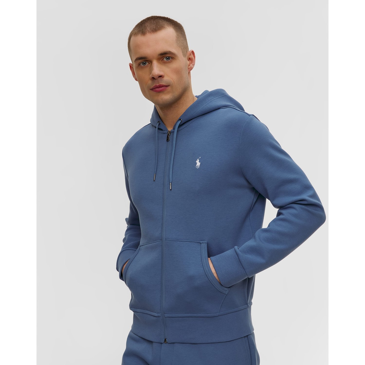 Niebieska Bluza Męska Polo Ralph Lauren