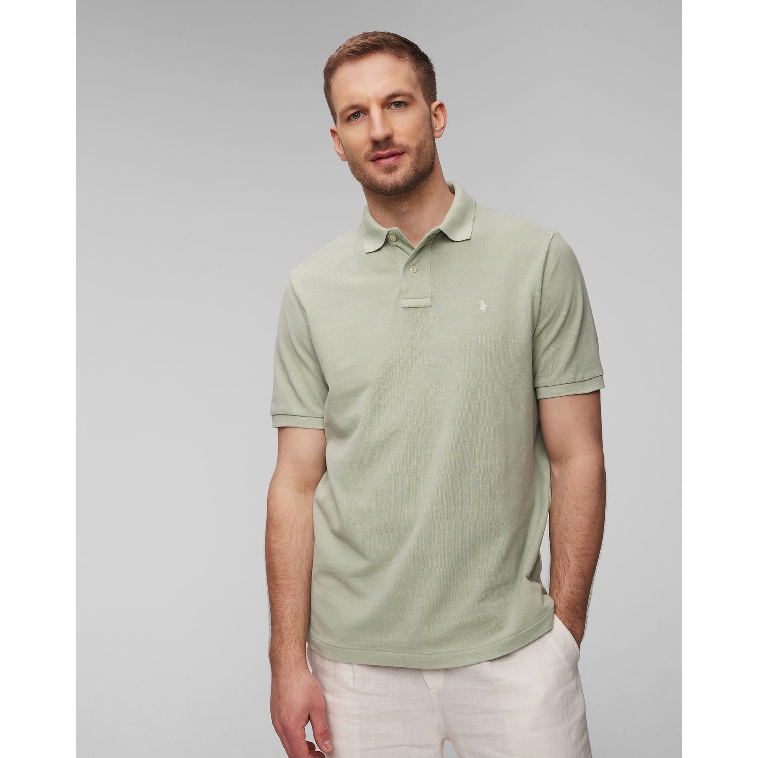 Zielone Polo Męskie Polo Ralph Lauren