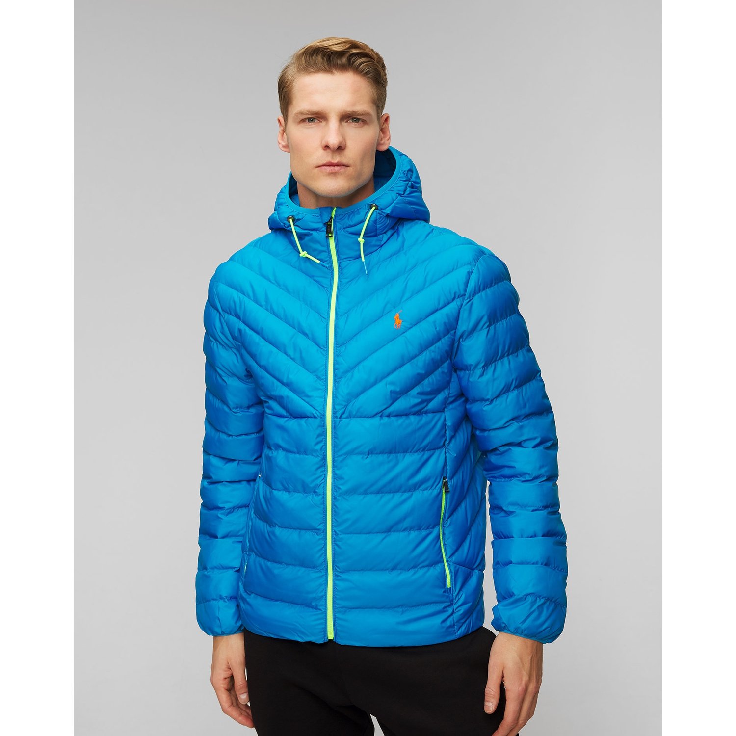 Niebieska Kurtka Męska Polo Ralph Lauren