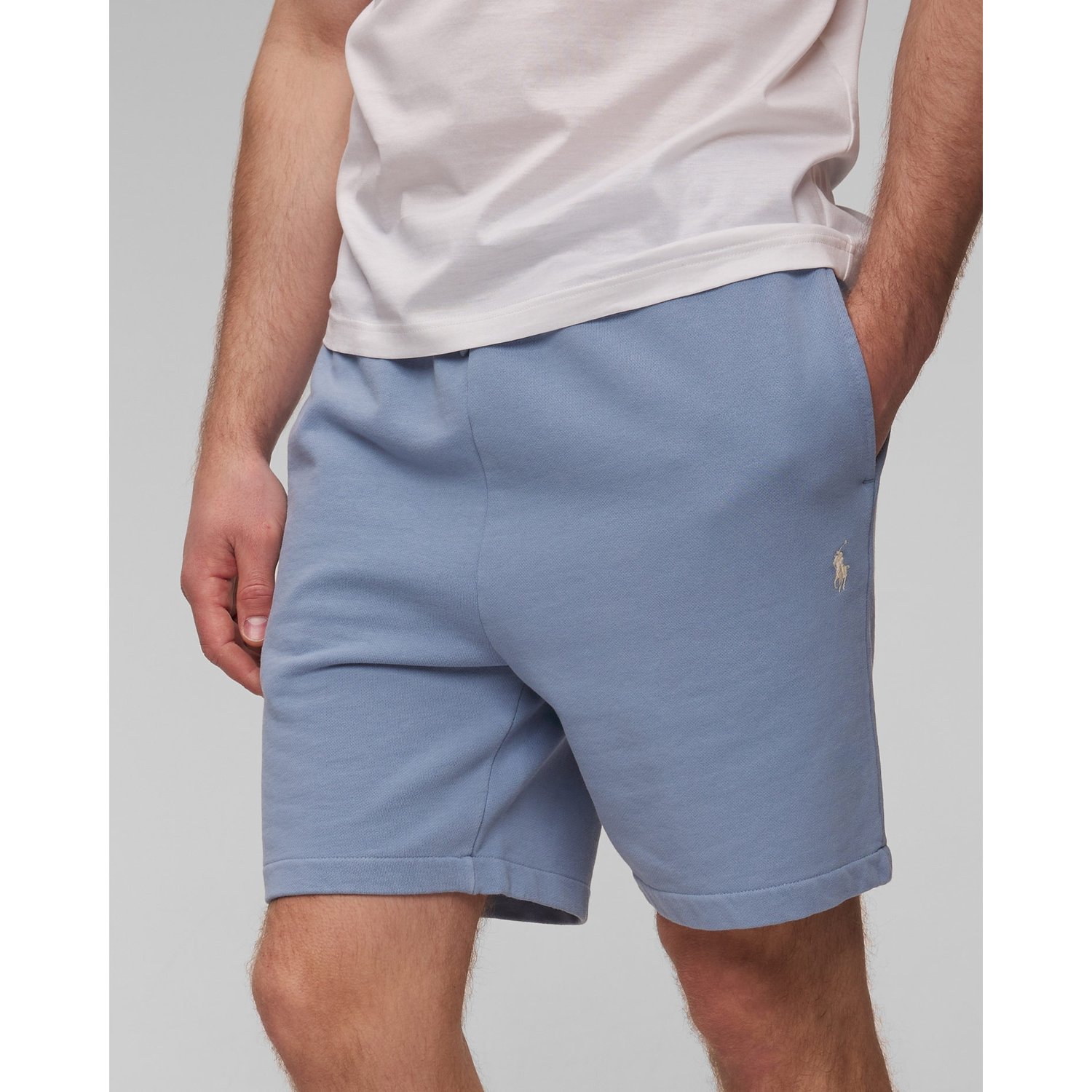 Niebieskie Szorty Dresowe Męskie Polo Ralph Lauren