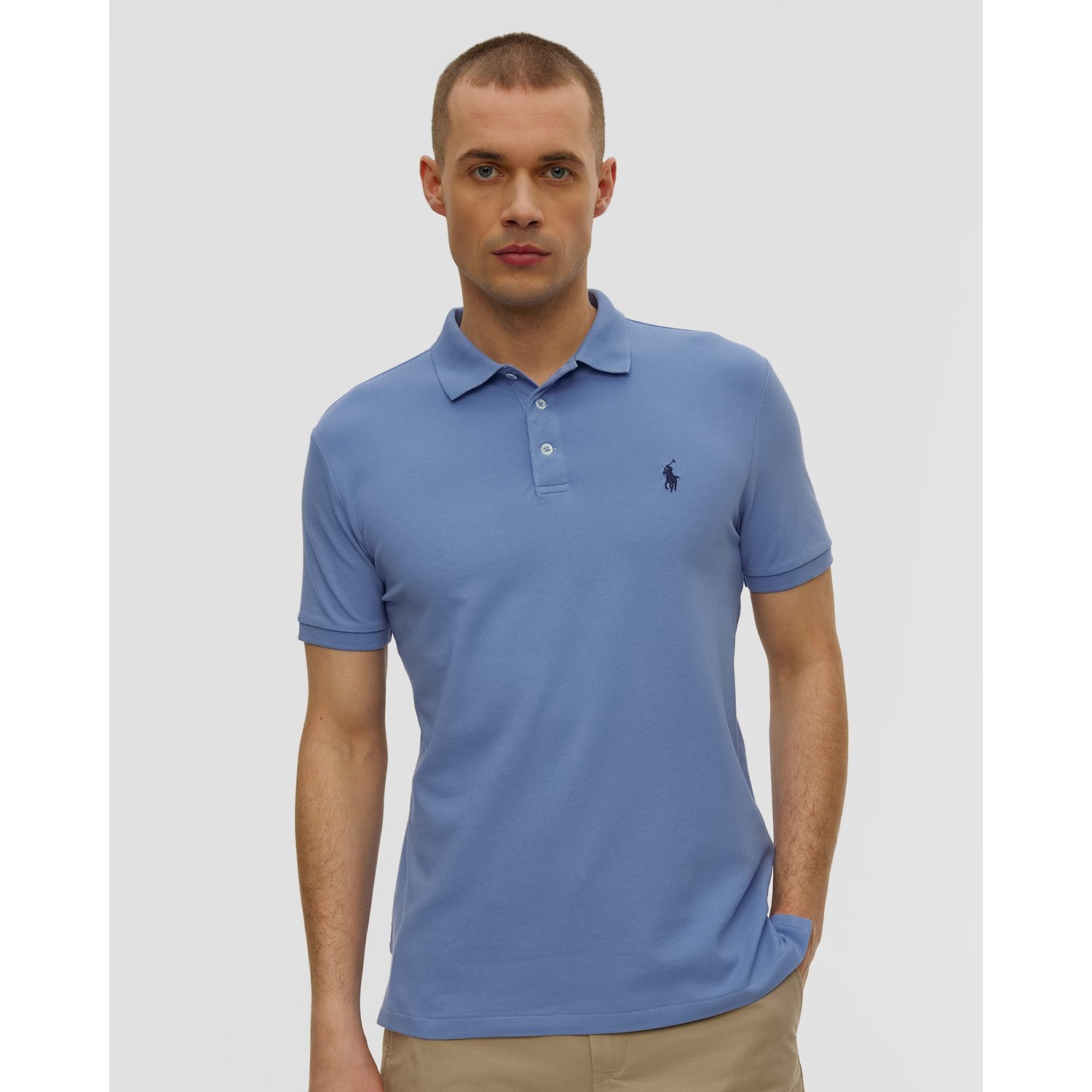 Niebieskie Polo Męskie Polo Ralph Lauren