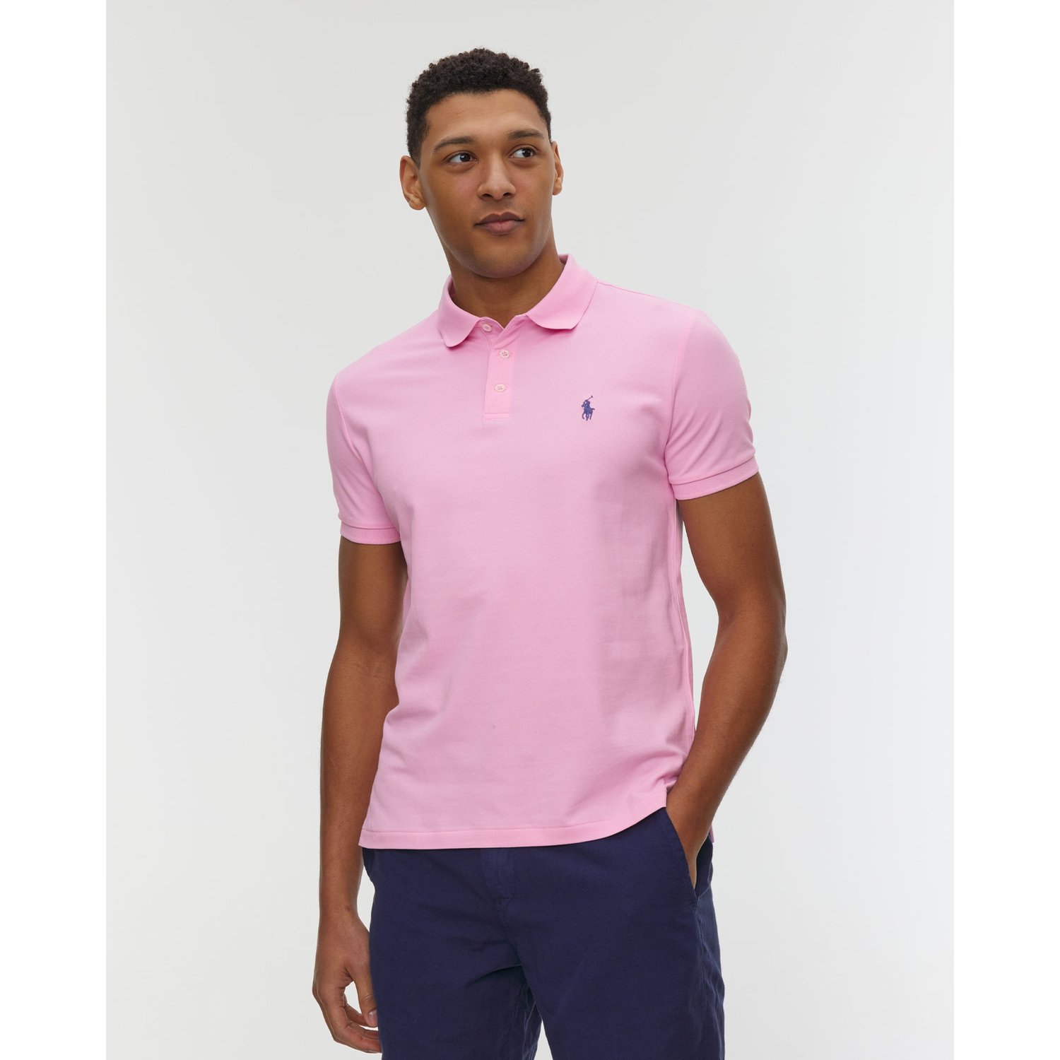 Różowe Polo Męskie Polo Ralph Lauren