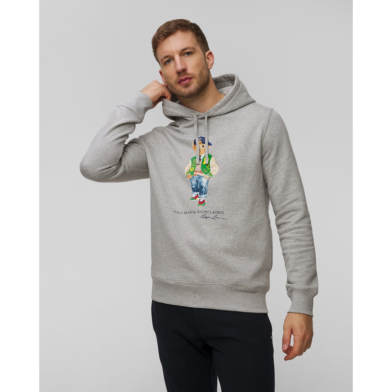 Szara Bluza Męska Polo Ralph Lauren