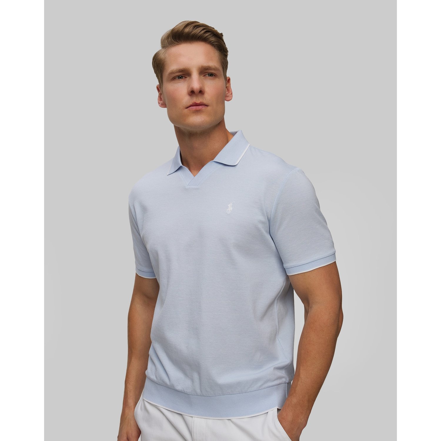 Jasnoniebieskie Polo Męskie Polo Ralph Lauren