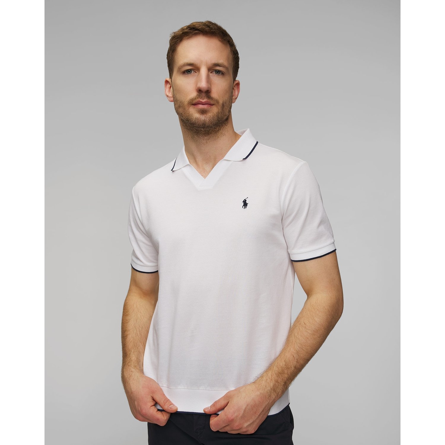 Białe Polo Męskie Polo Ralph Lauren