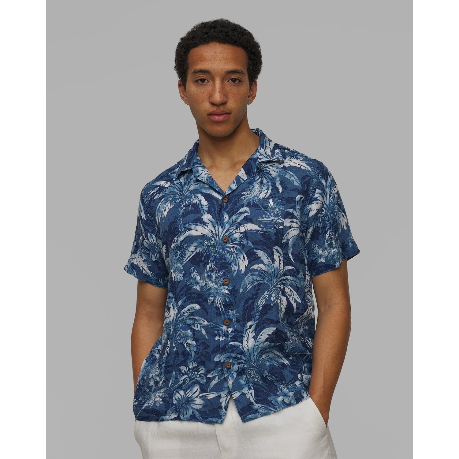 Lniana Koszula Męska Polo Ralph Lauren