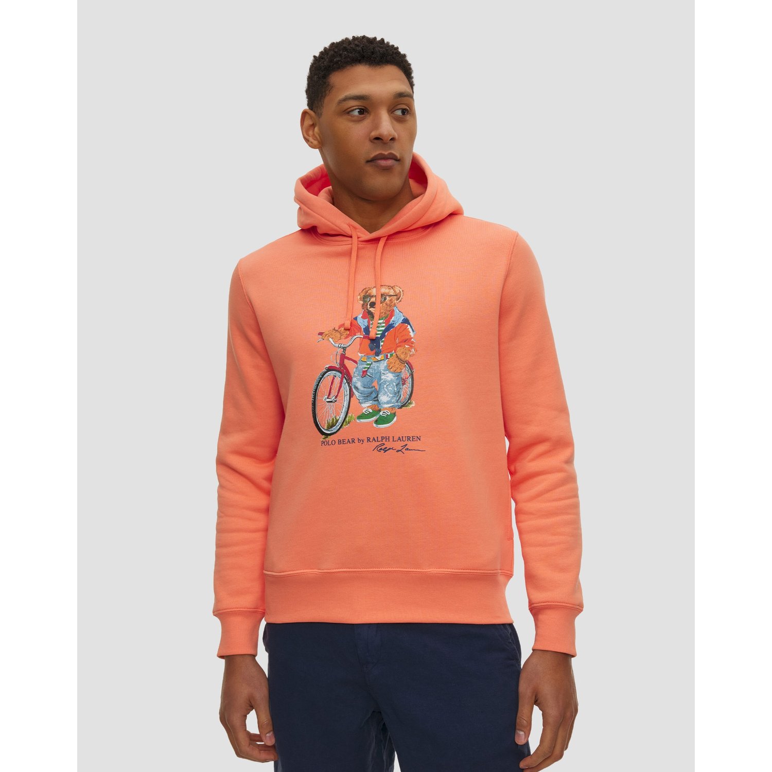 Pomarańczowa Bluza Męska Polo Ralph Lauren