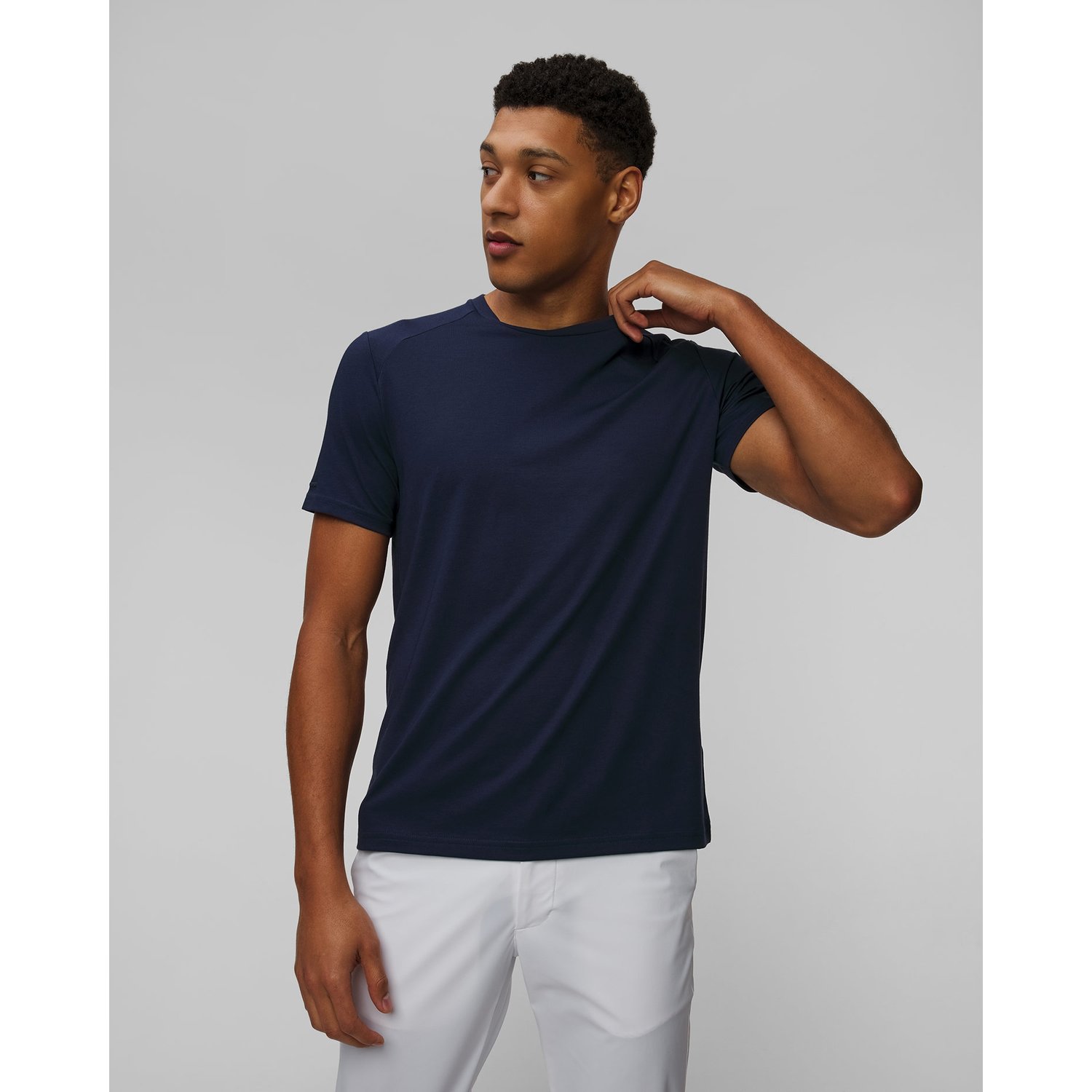 Granatowy T-shirt Męski Ralph Lauren Rlx Golf