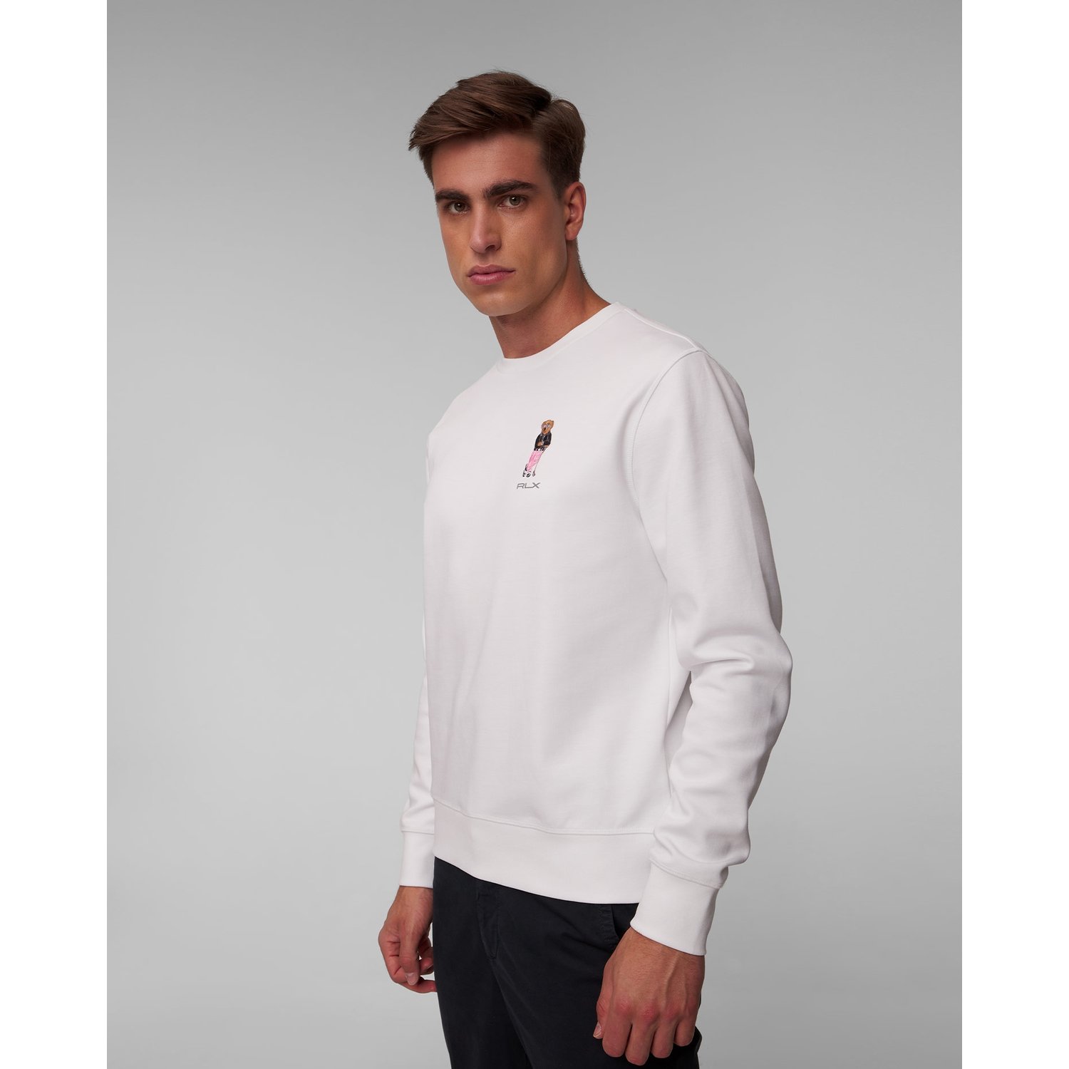 Biała Bluza Męska Ralph Lauren Rlx Golf