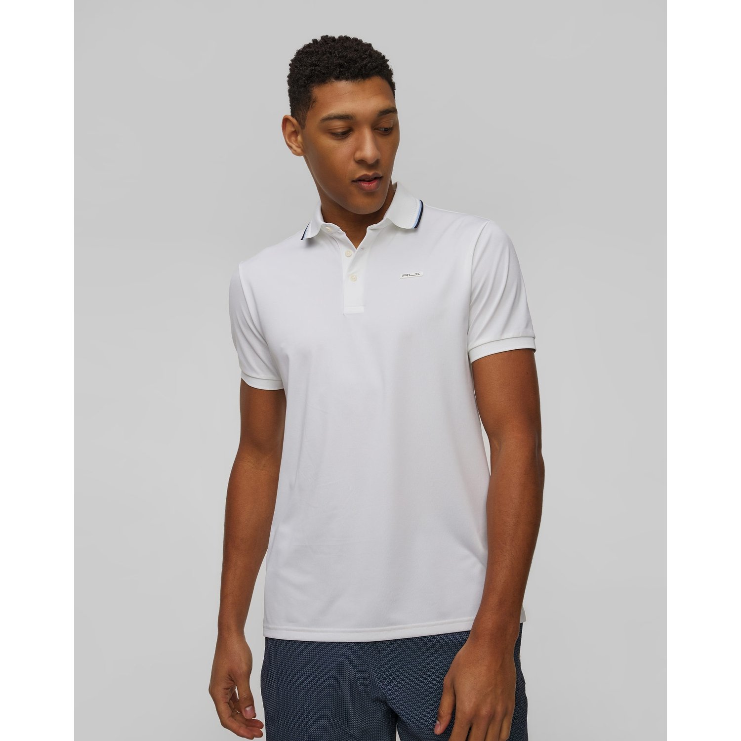 Białe Polo Męskie Ralph Lauren Rlx Golf