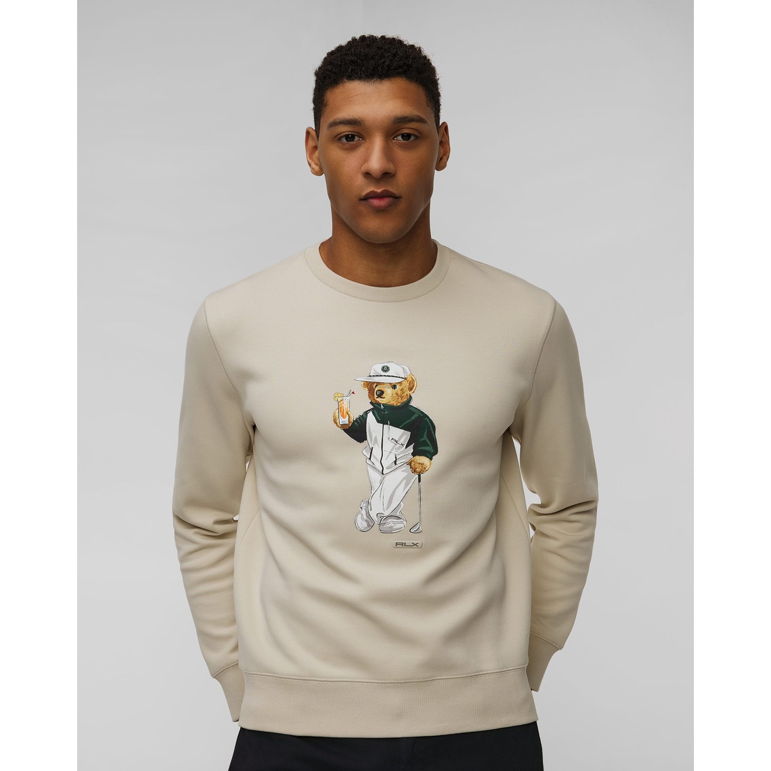 Beżowa Bluza Męska Ralph Lauren Rlx Golf