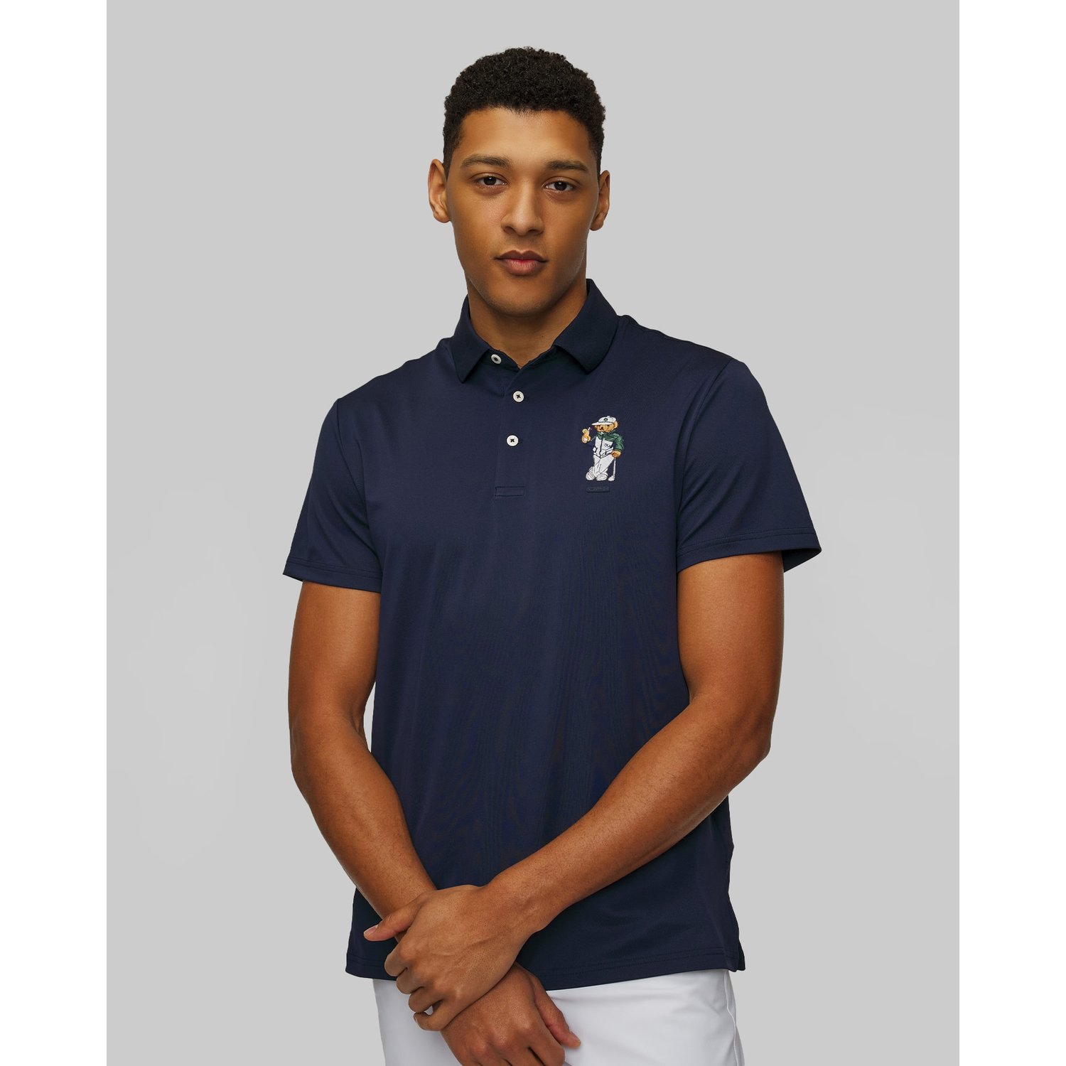 Granatowe Polo Męskie Ralph Lauren Rlx Golf
