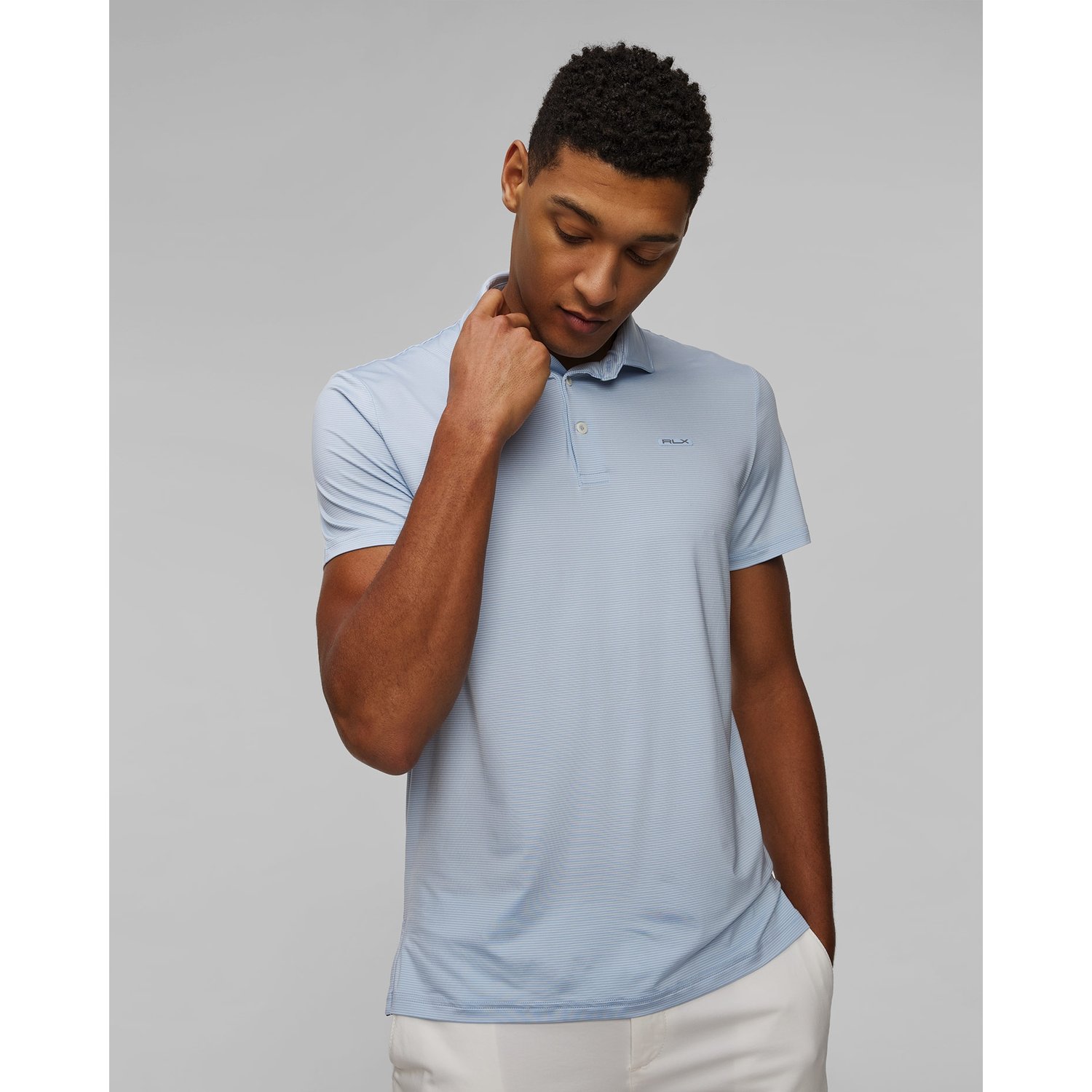 Błękitne Polo Męskie Ralph Lauren Rlx Golf