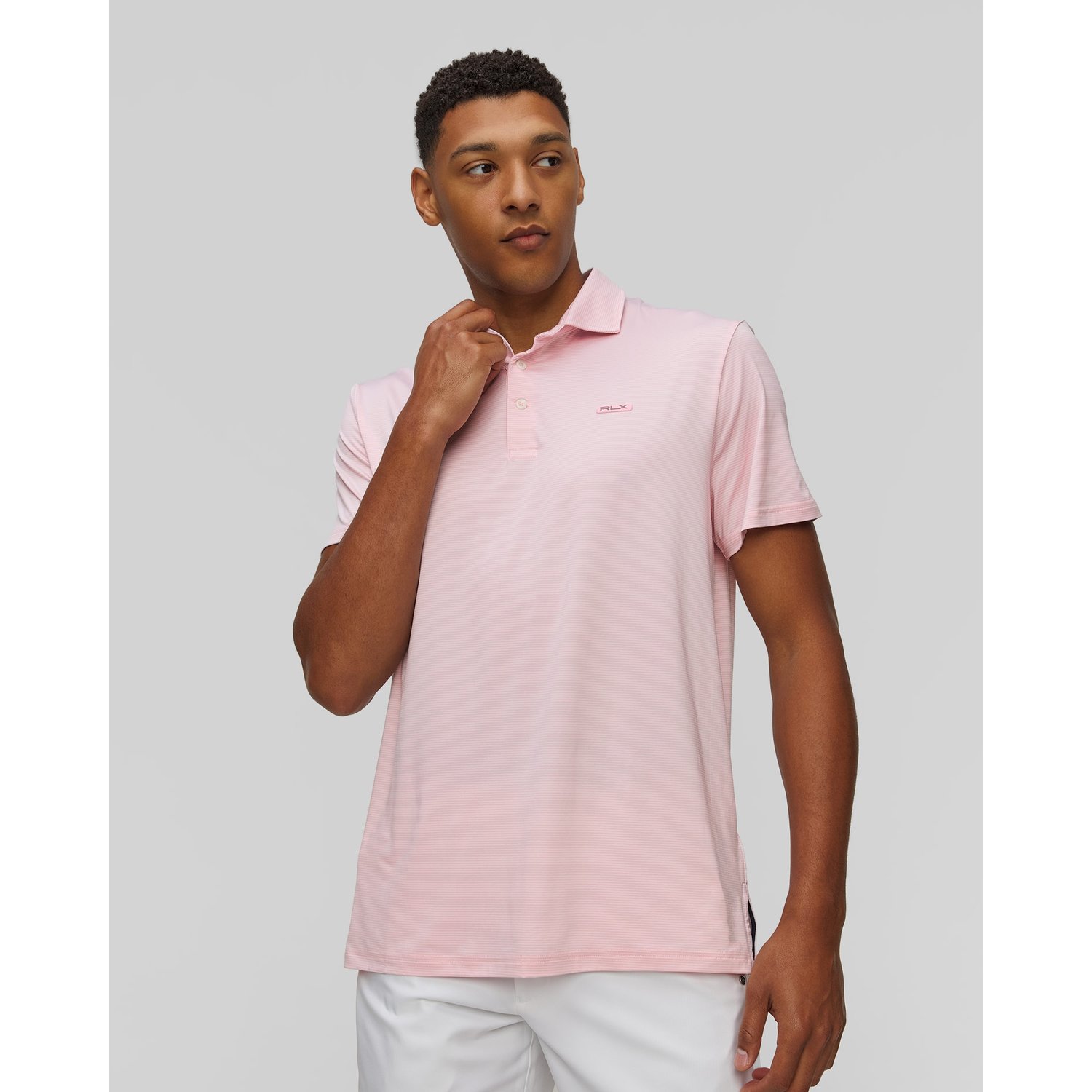Różowe Polo Męskie Ralph Lauren Rlx Golf