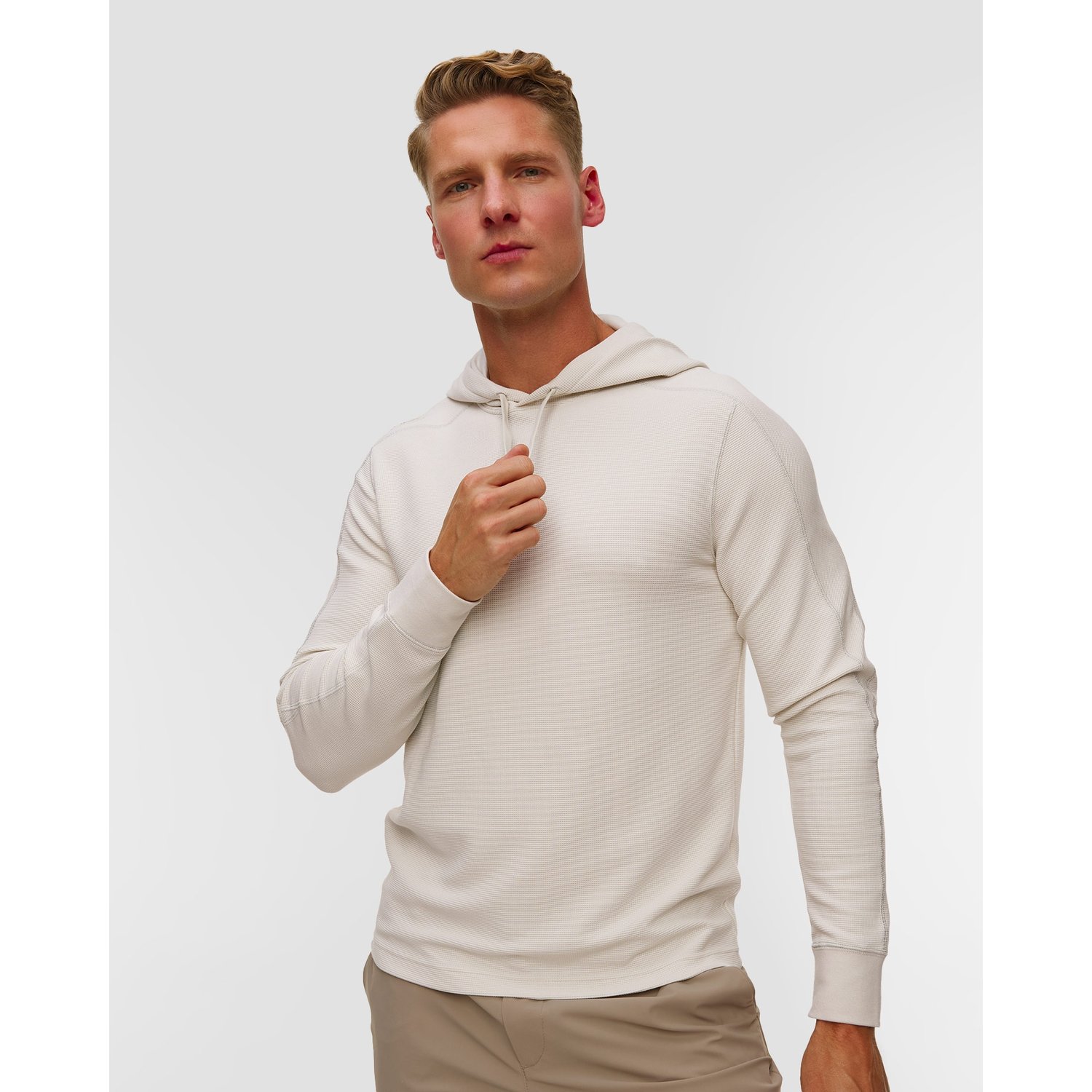 Biała Bluza Dzianinowa Męska Rlx Ralph Lauren