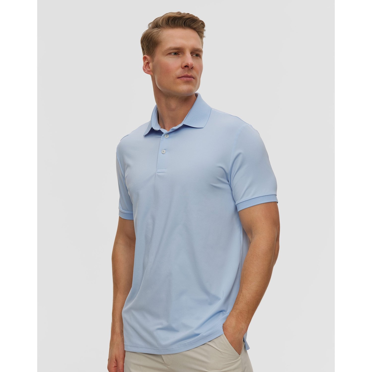 Niebieskie Polo Męskie Rlx Ralph Lauren