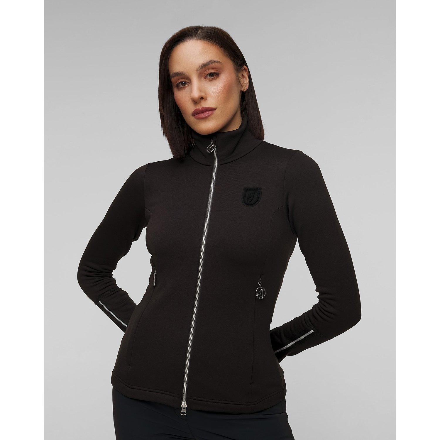 Czarna Bluza Narciarska Damska Toni Sailer Kathi