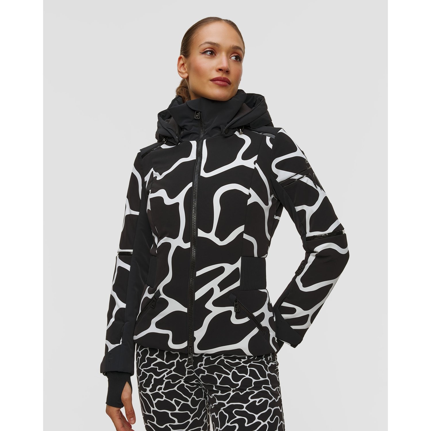 Kurtka Narciarska Damska Toni Sailer Martha Print