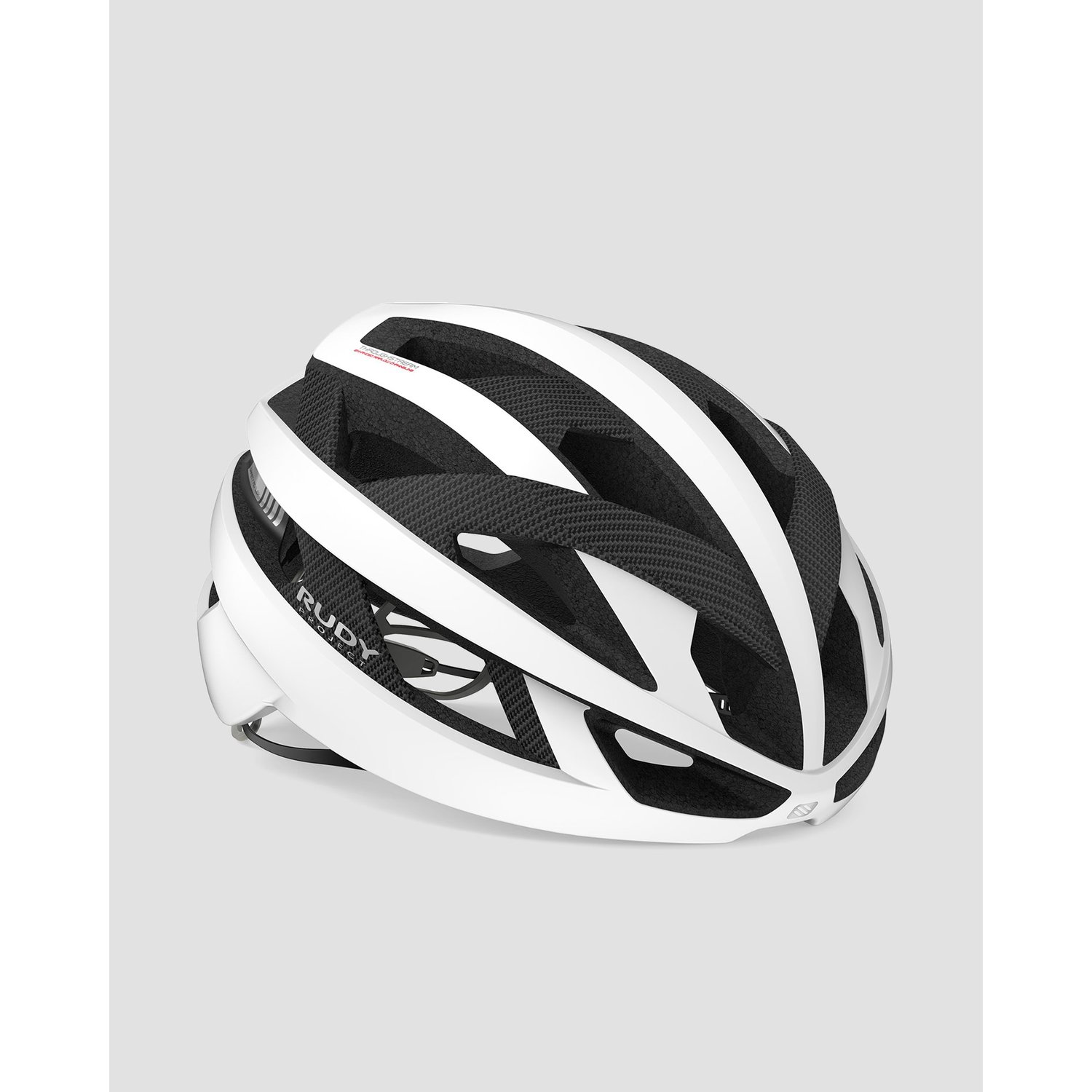 Czarno-biały Kask Rowerowy Rudy Project Rebel