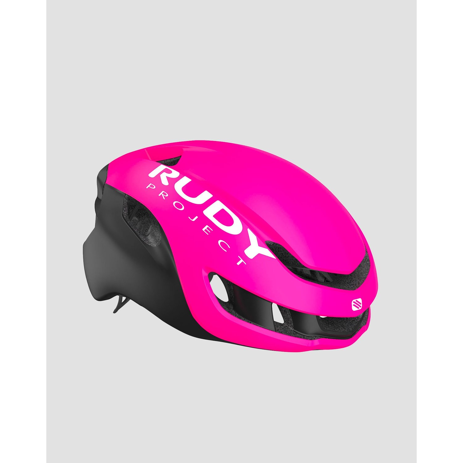 Różowo-czarny Kask Rowerowy Rudy Project Nytron