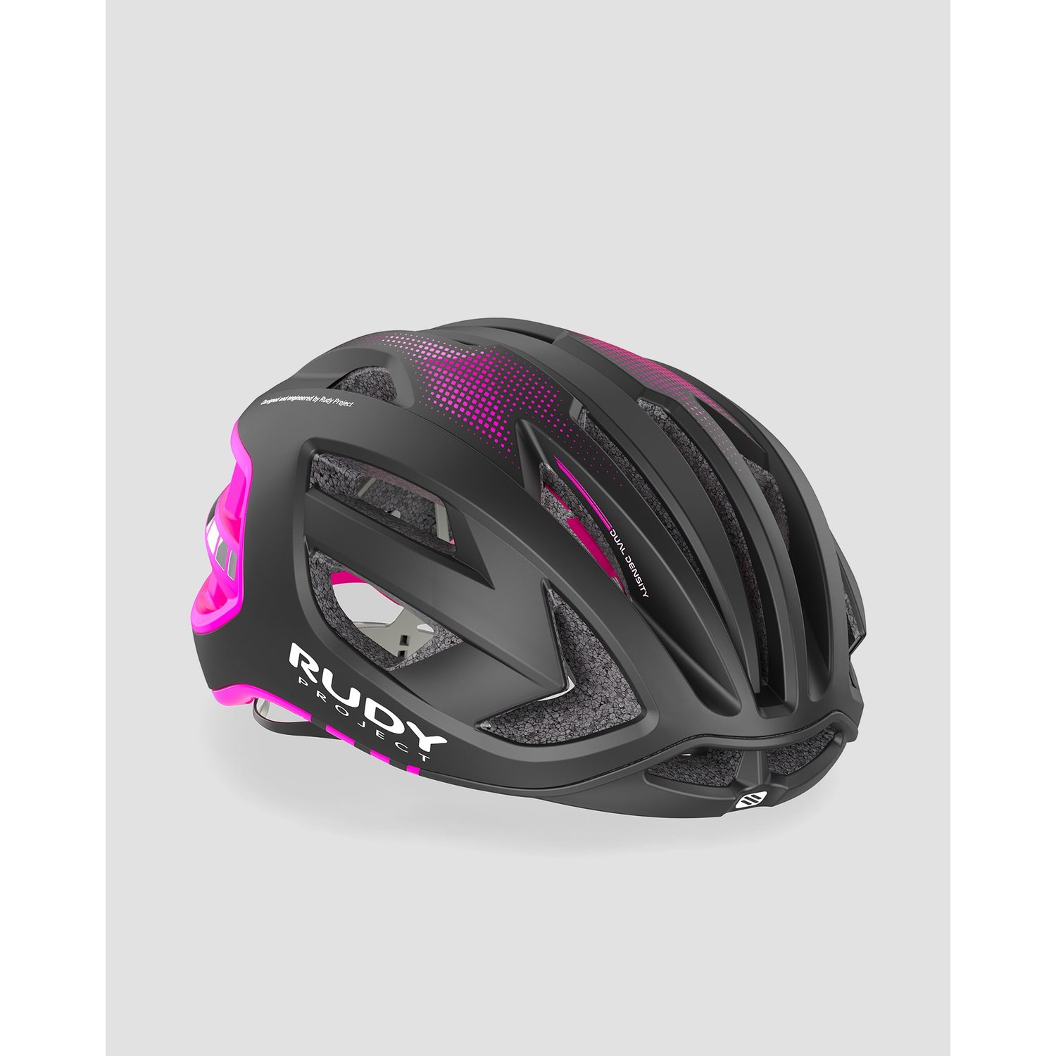 Czarno-różowy Kask Rowerowy Rudy Project Egos