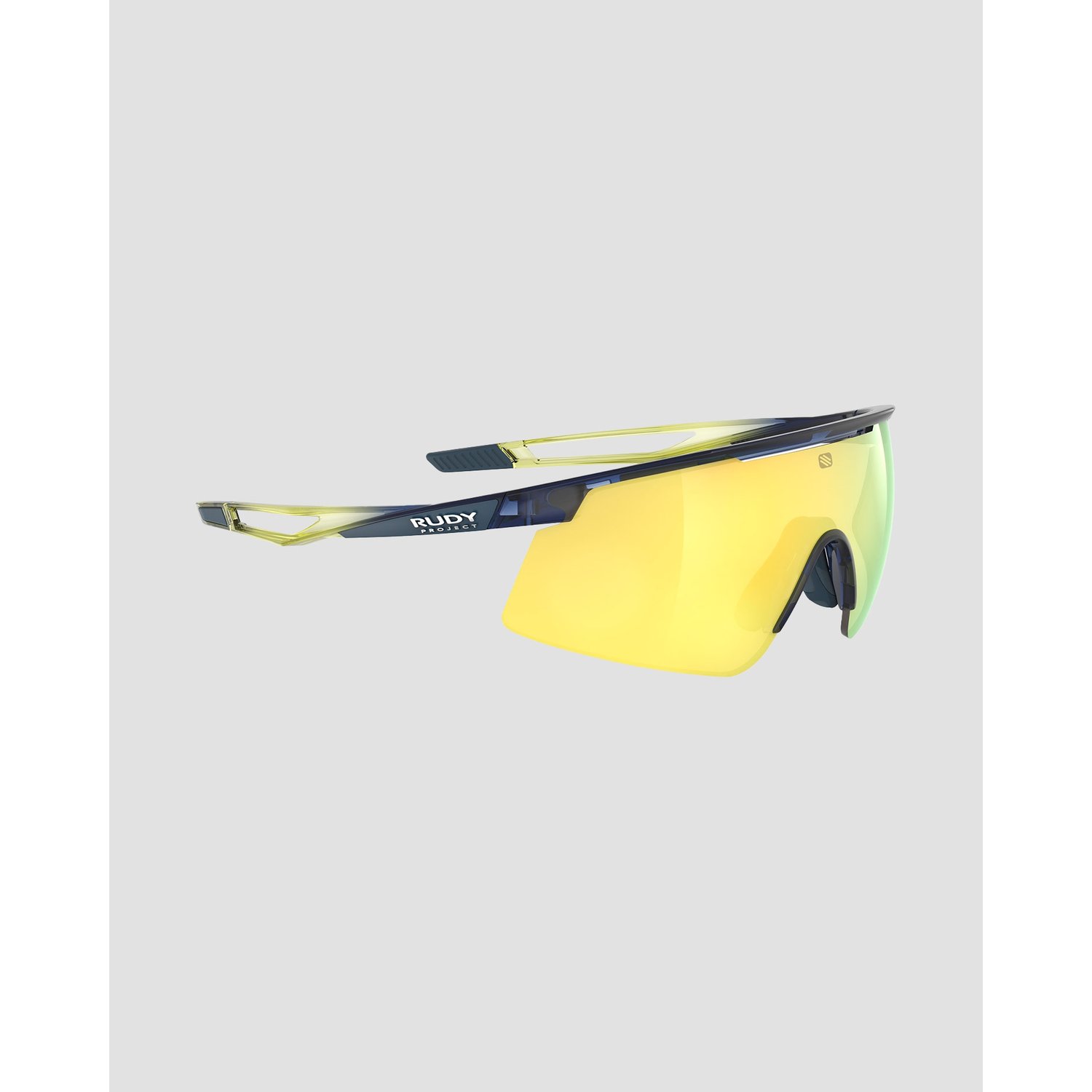 Okulary Przeciwsłoneczne Rudy Project Turbolence Czarno-żółte Z Soczewkami Rp Optics Multilaser Yellow