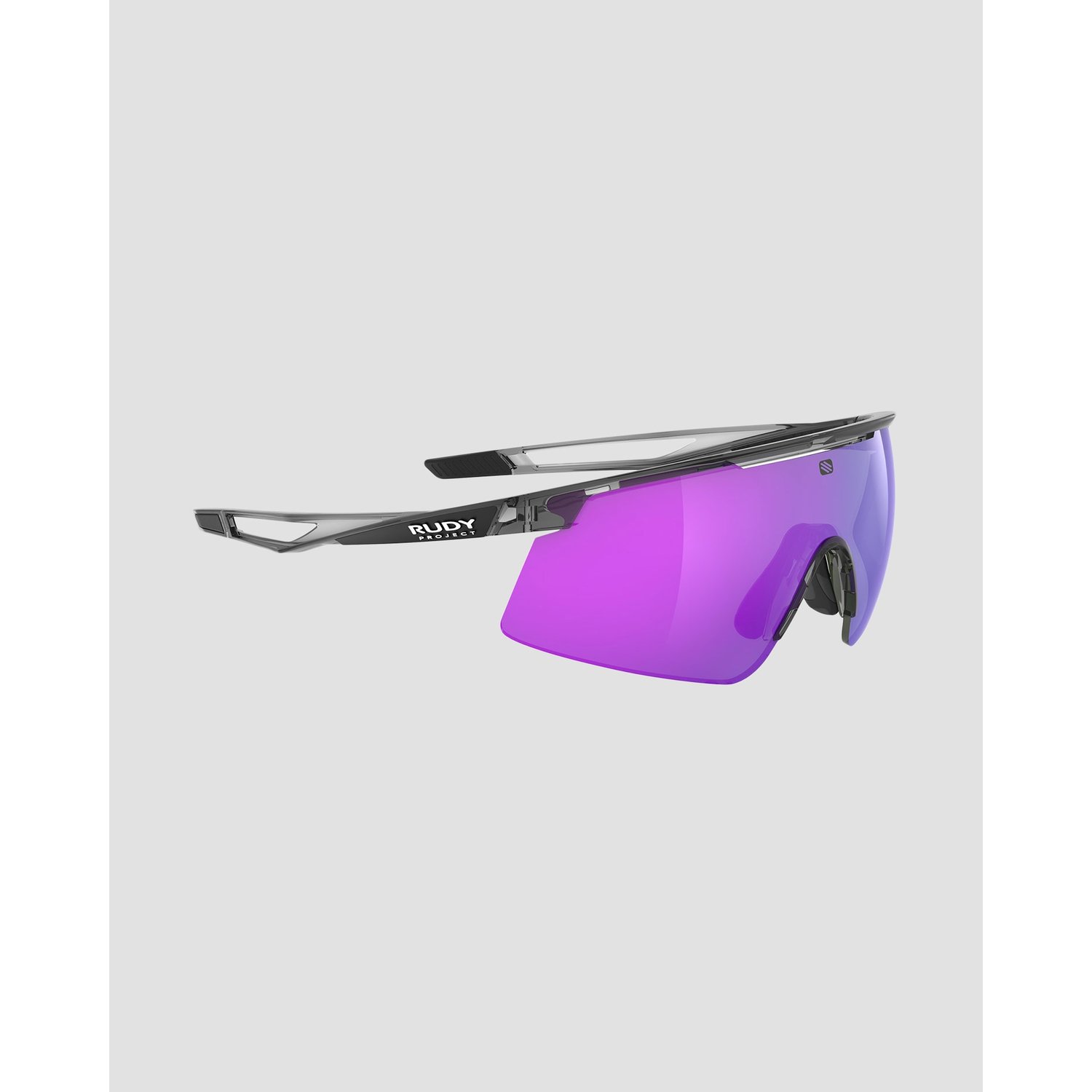 Okulary Przeciwsłoneczne Rudy Project Turbolence Szare Z Soczewkami Rp Optics Multilaser Violet