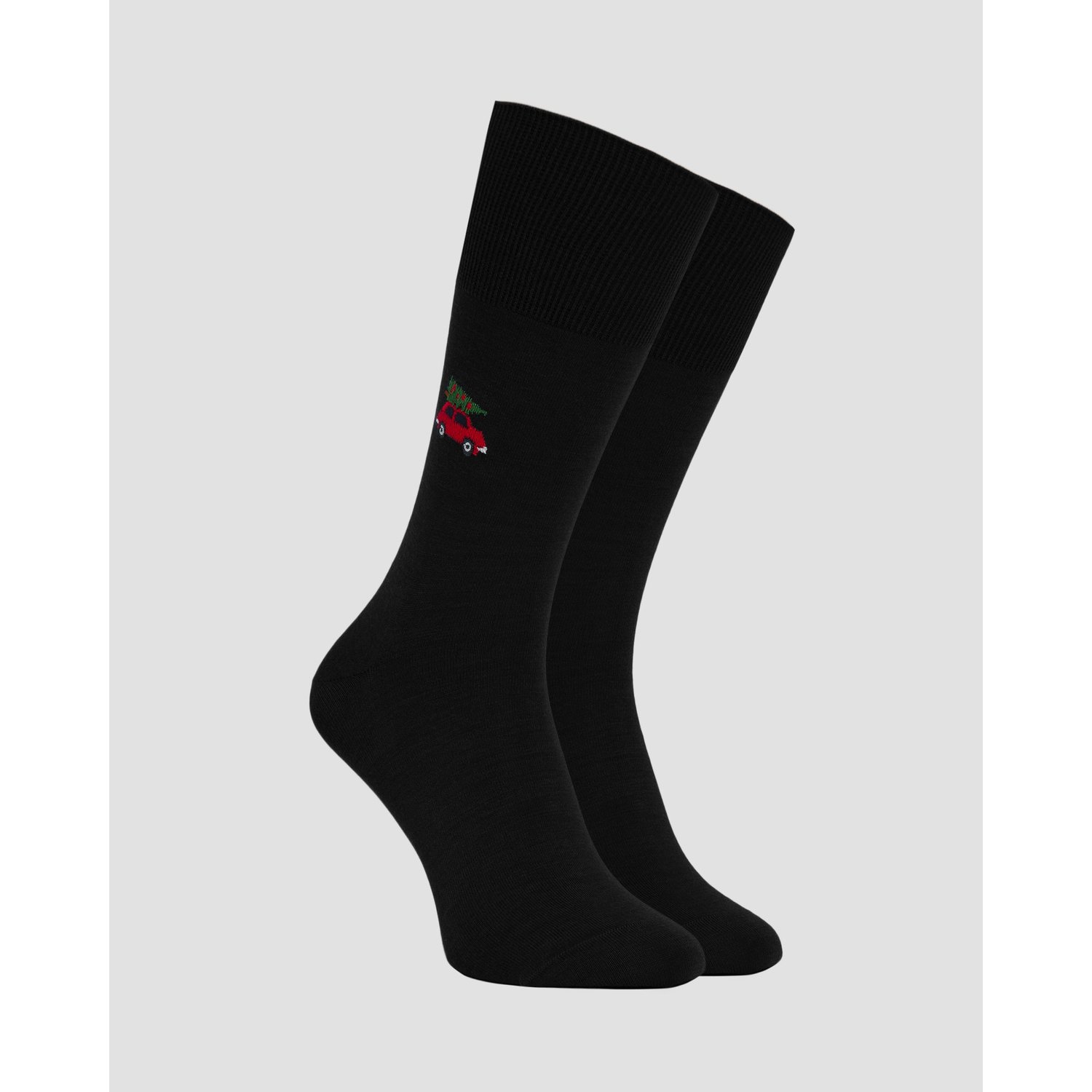 Skarpety świateczne Wełniane Burlington Falke Airport X-mas Car