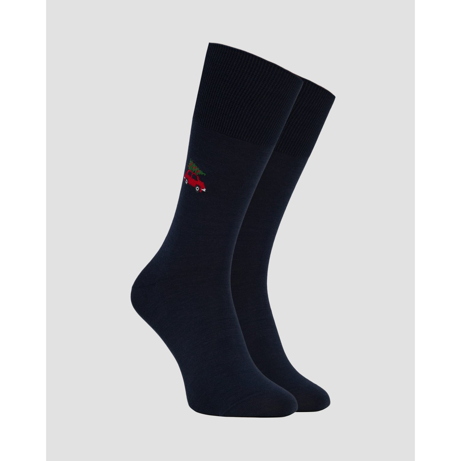 Skarpety świateczne Wełniane Burlington Falke Airport X-mas Car