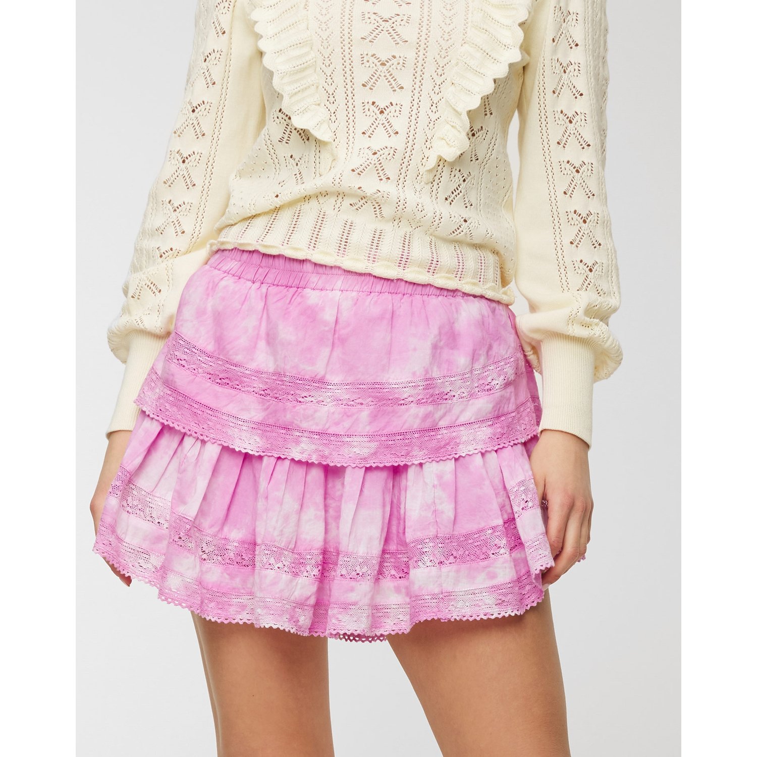 Spódniczka Loveshackfancy Ruffle Mini