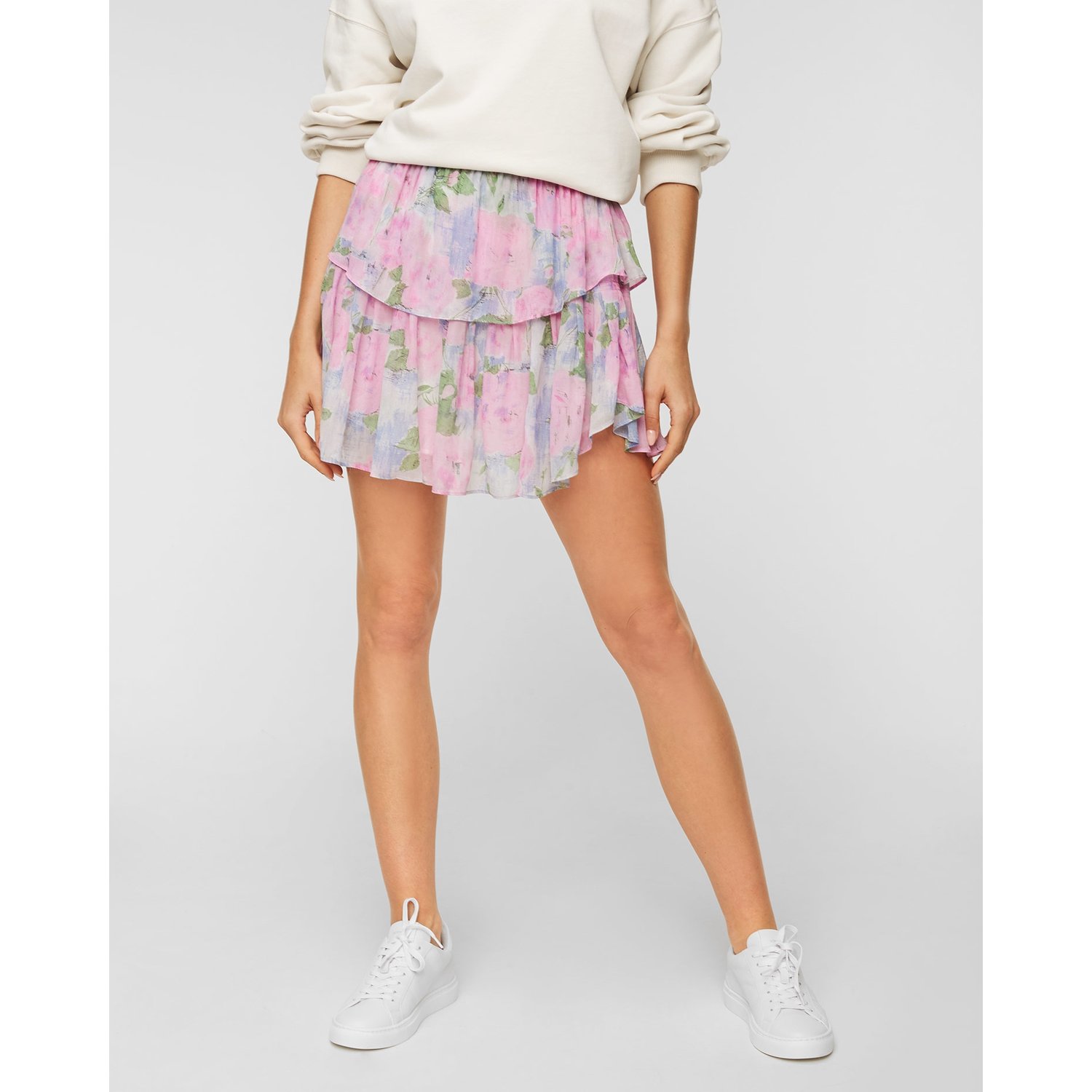 Spódniczka Loveshackfancy Ruffle Mini Skirt