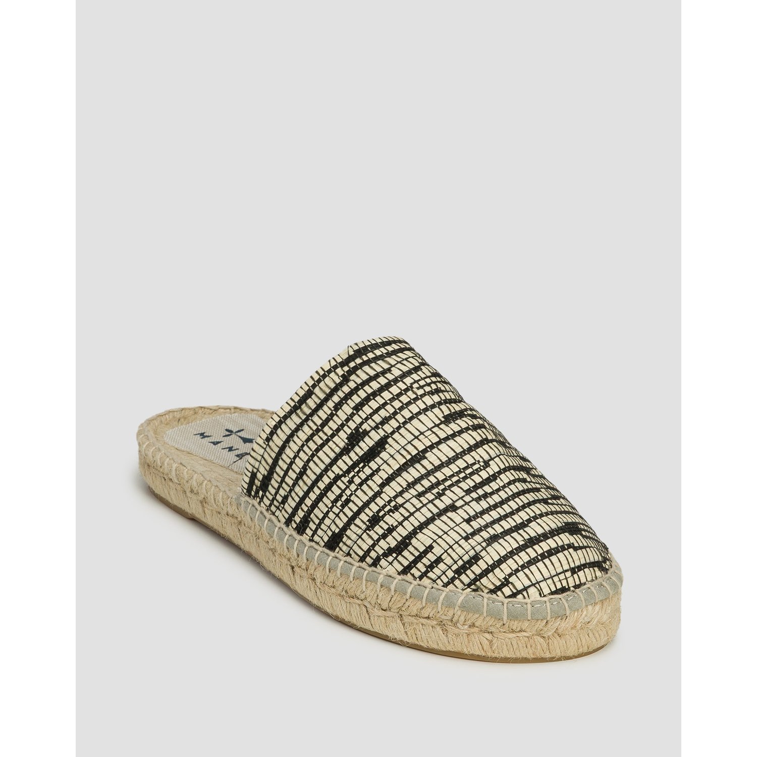 Mule Damskie Manebi Raffia Zebra Chunky Mules