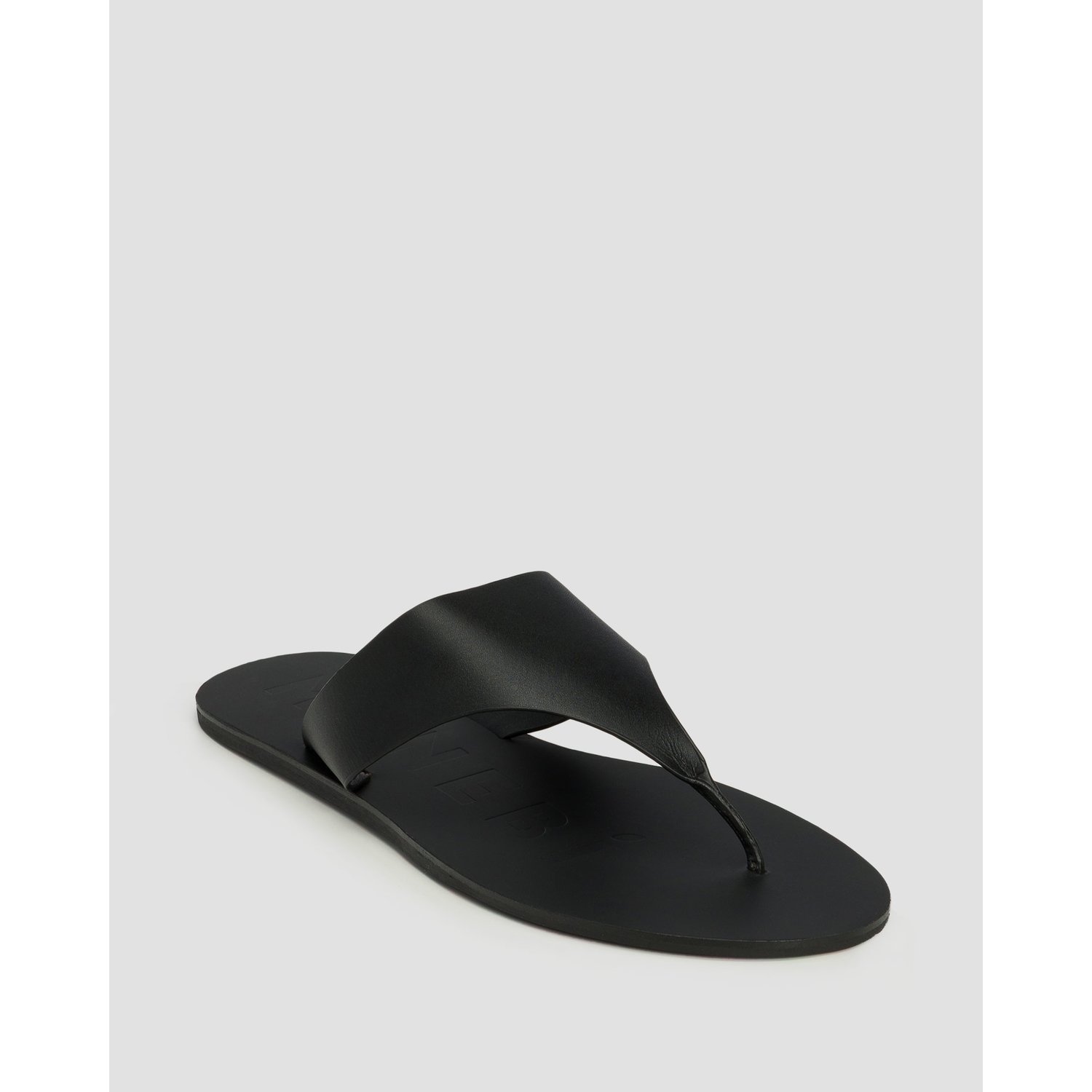Japonki Skórzane Damskie Manebi Leather Sandals Czarne