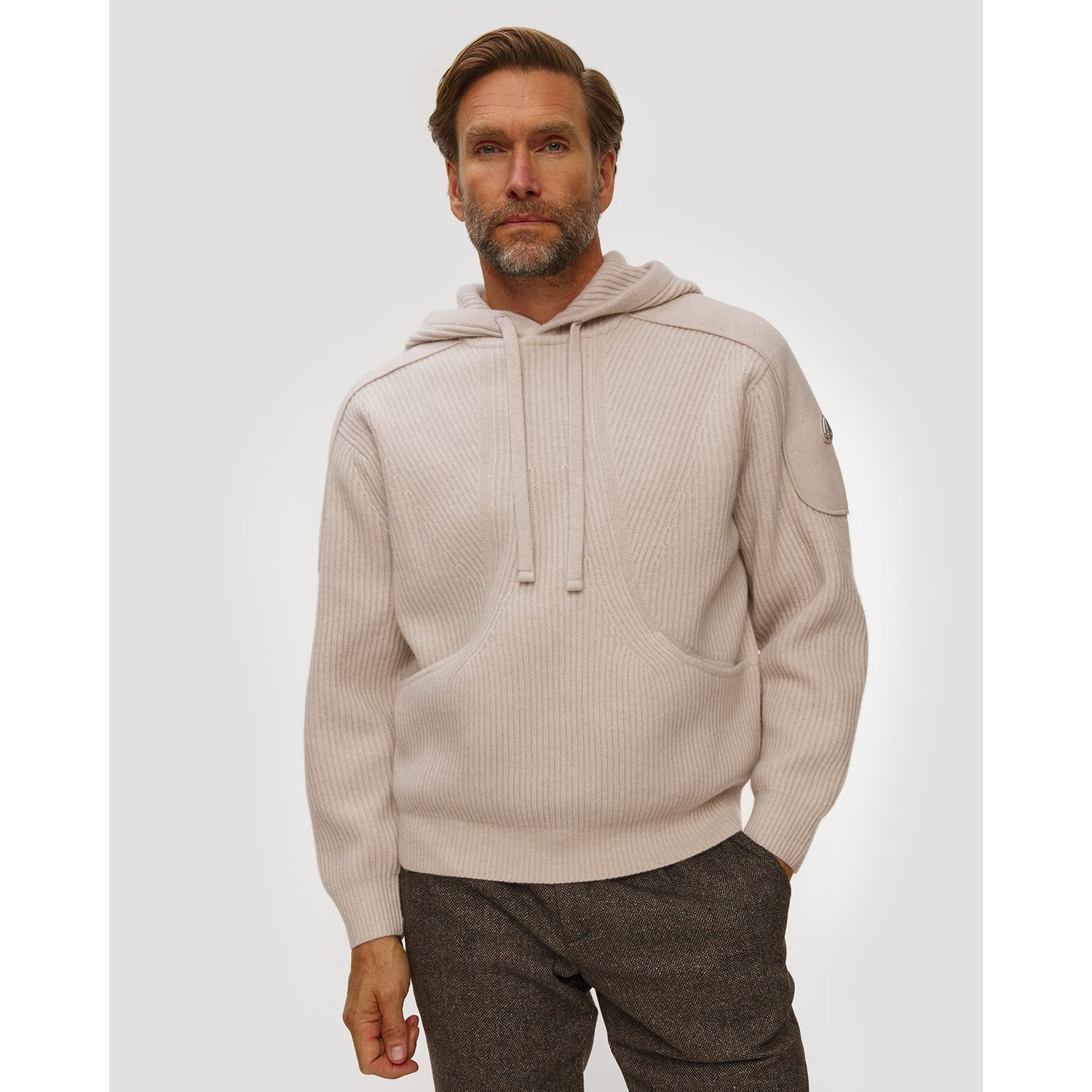 Bluza Wełniana Męska Moose Knuckles Colson Hoodie