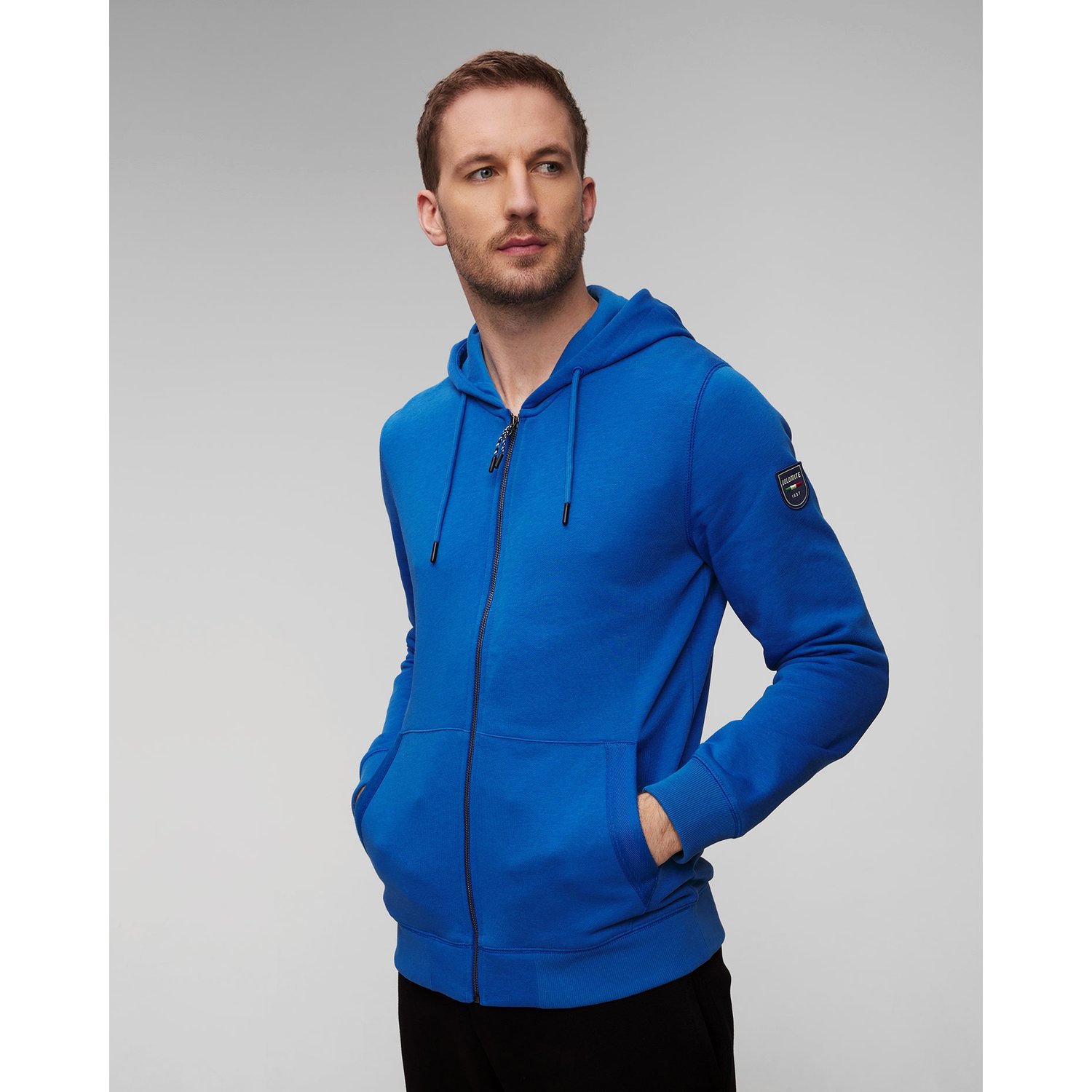 Niebieska Bluza Męska Dolomite Gard