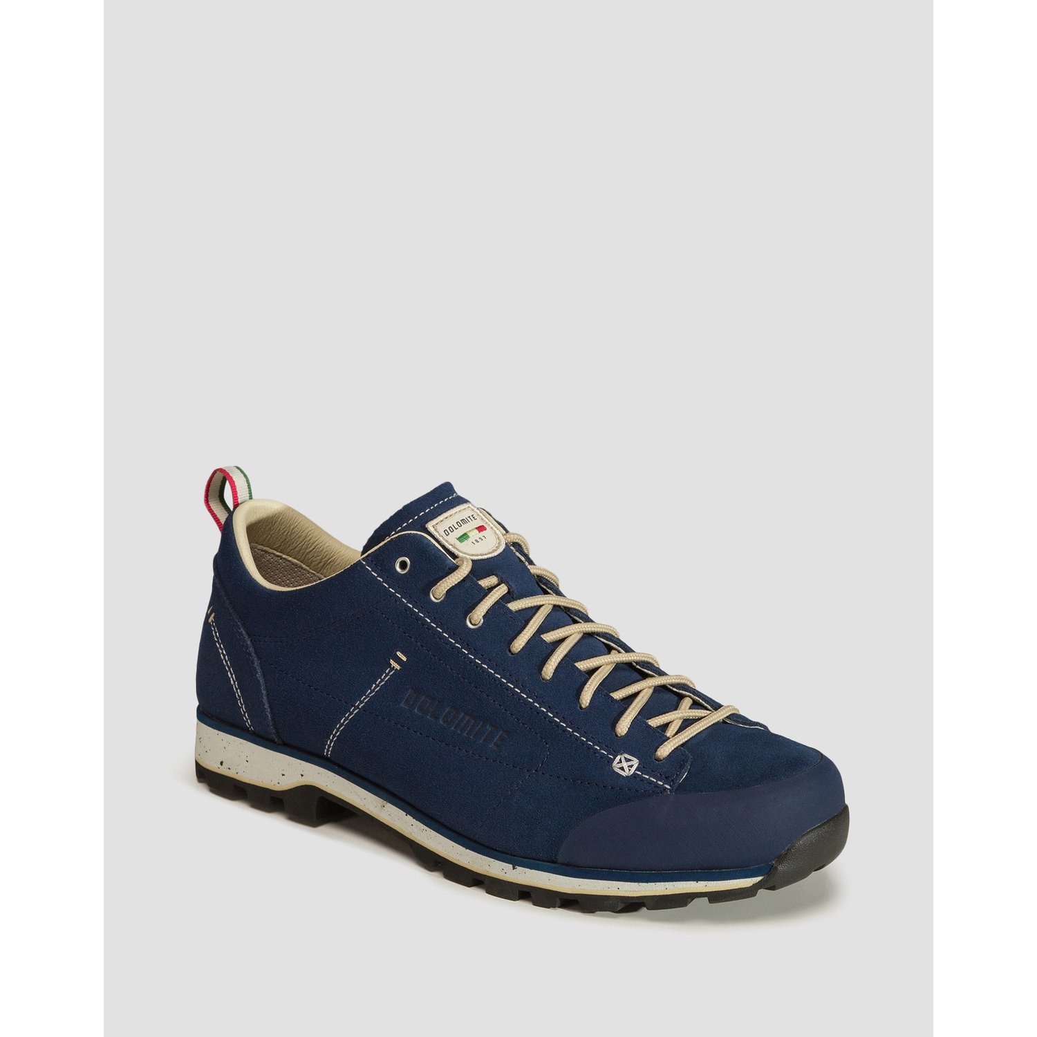 Niskie Skórzane Niebieskie Buty Trekkingowe Męskie Dolomite 54 Low Evo