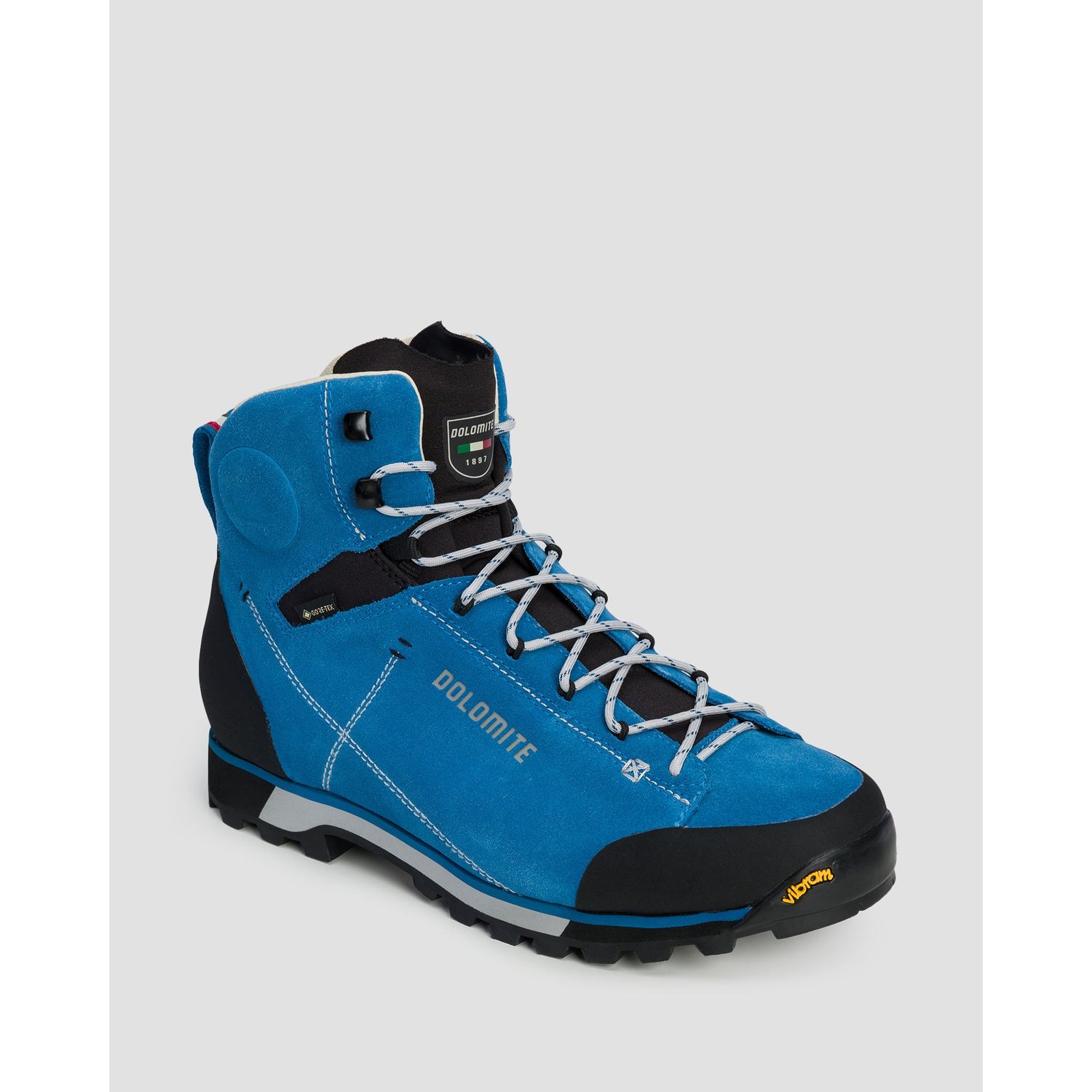 Niebieskie Wysokie Buty Trekkingowe Męskie Dolomite 54 Hike Evo Gtx