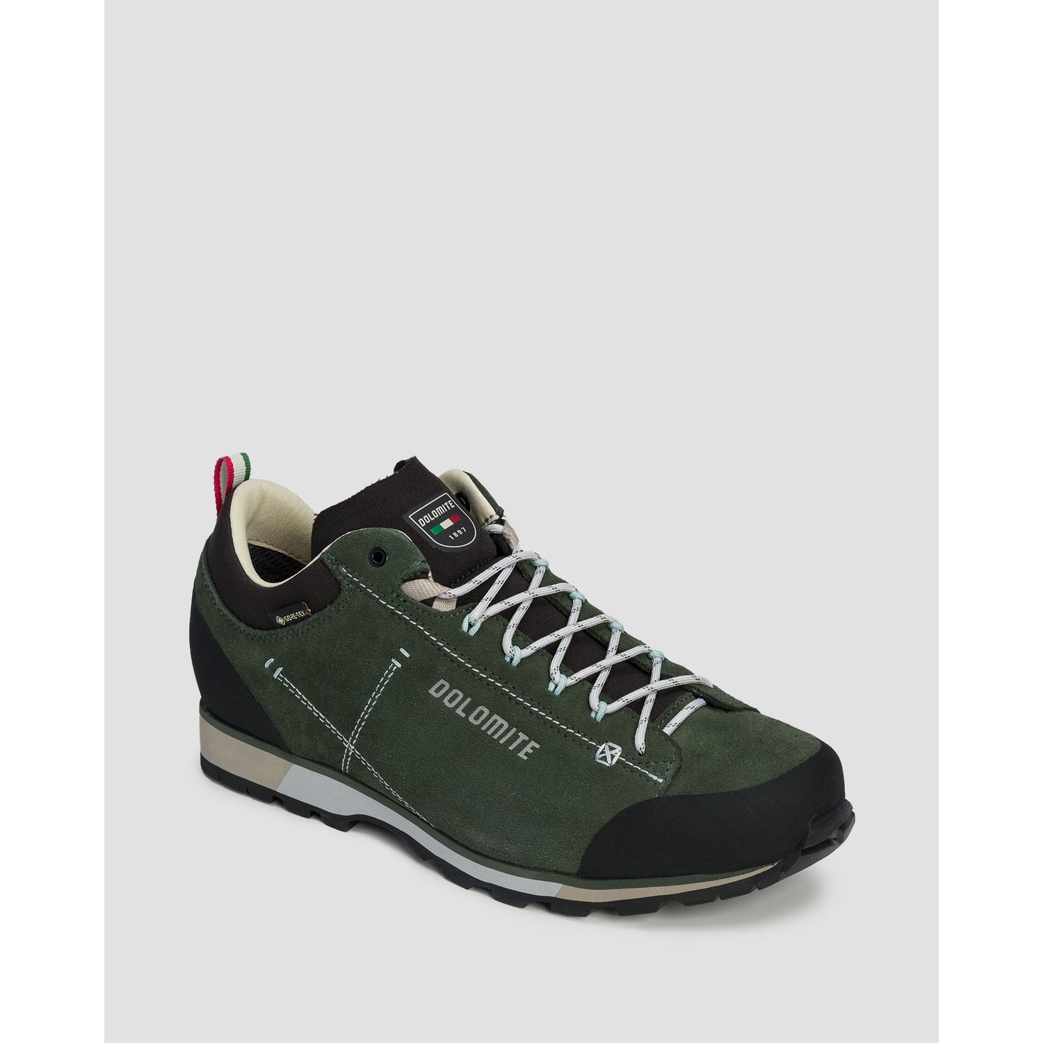 Zielone Niskie Buty Trekkingowe Męskie Dolomite 54 Hike Low Evo Gtx
