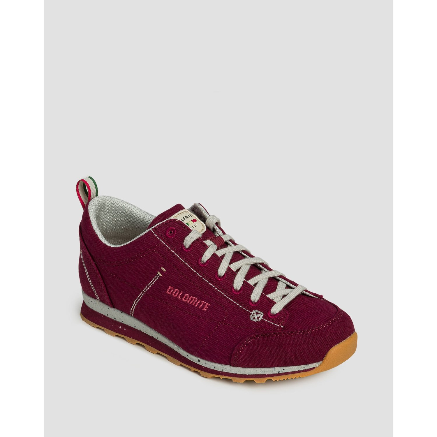 Buty Damskie Dolomite 54 Lh Canvas Evo Burgundowe