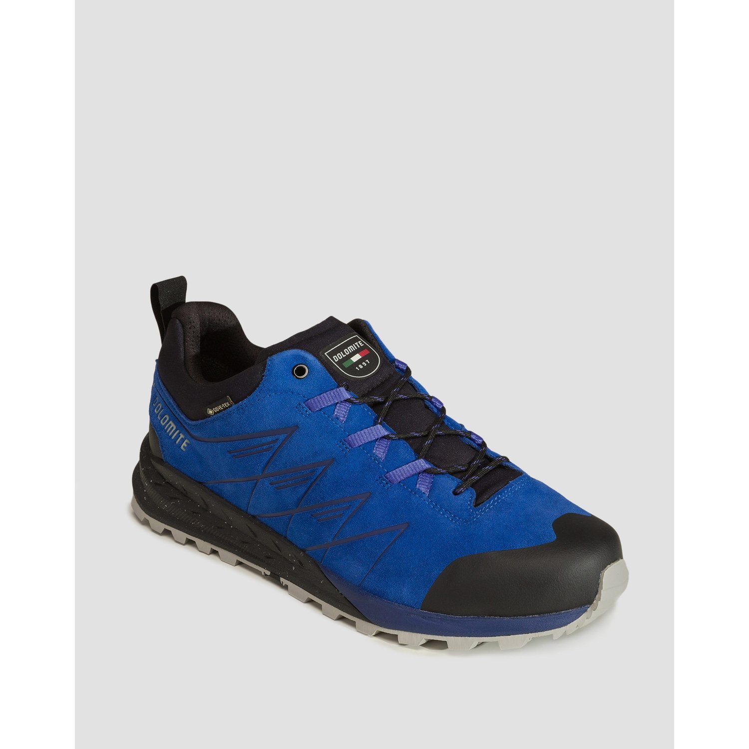 Niebieskie Buty Trekkingowe Niskie Męskie Dolomite Crodanera Gtx