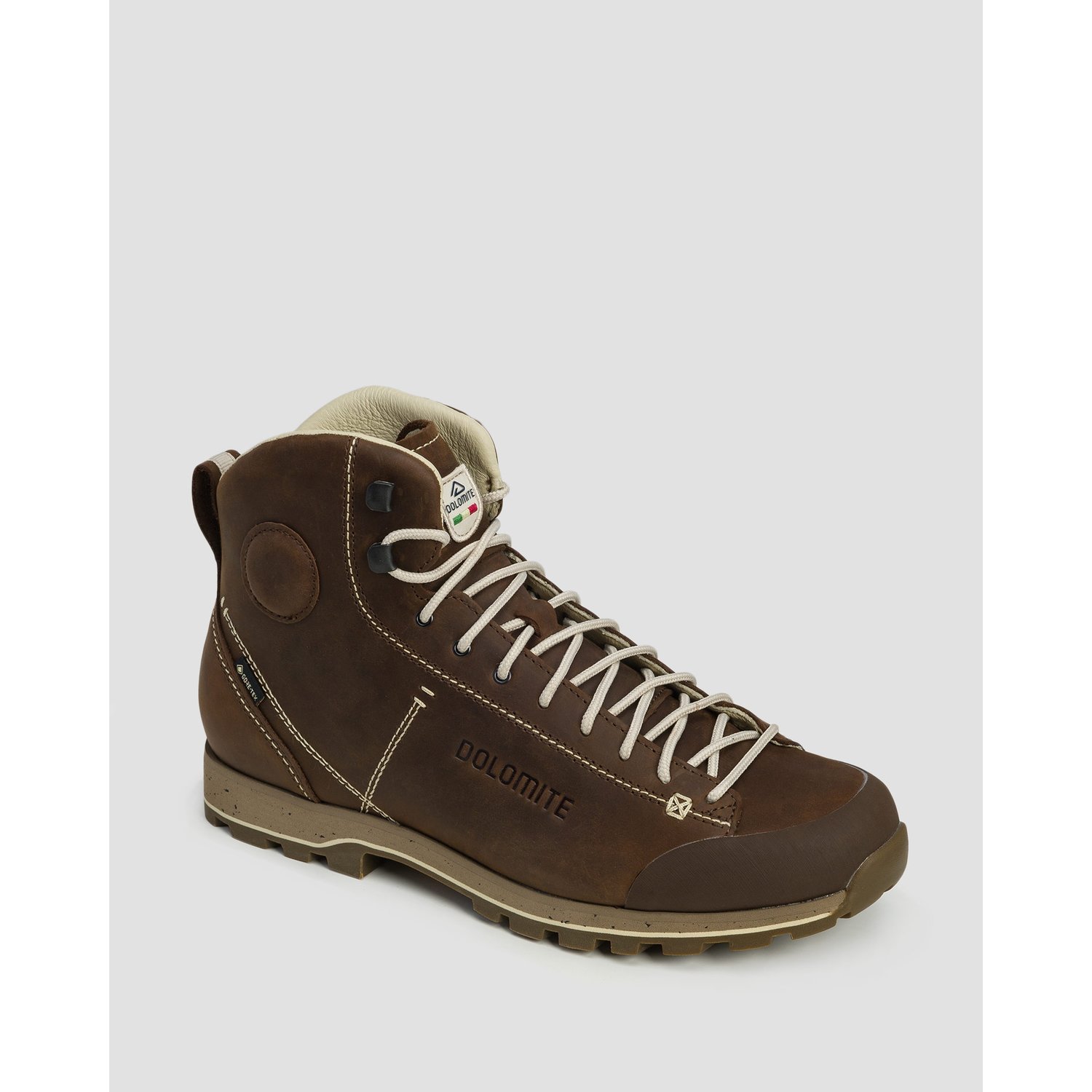 Wysokie Skórzane Buty Trekkingowe Dolomite 54 High Fg Evo Gtx Ciemnobrązowe