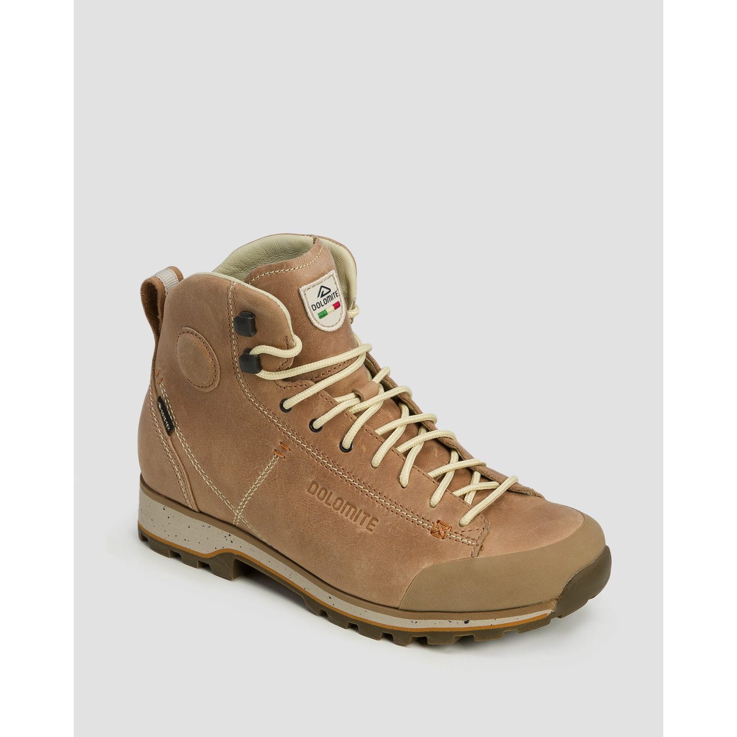 Wysokie Skórzane Buty Trekkingowe Damskie Dolomite 54 High Fg Evo Gtx Beżowe