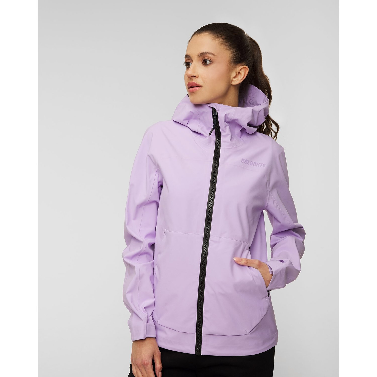 Kurtka Przeciwdeszczowa Damska Dolomite Cristallo Hooded 3l