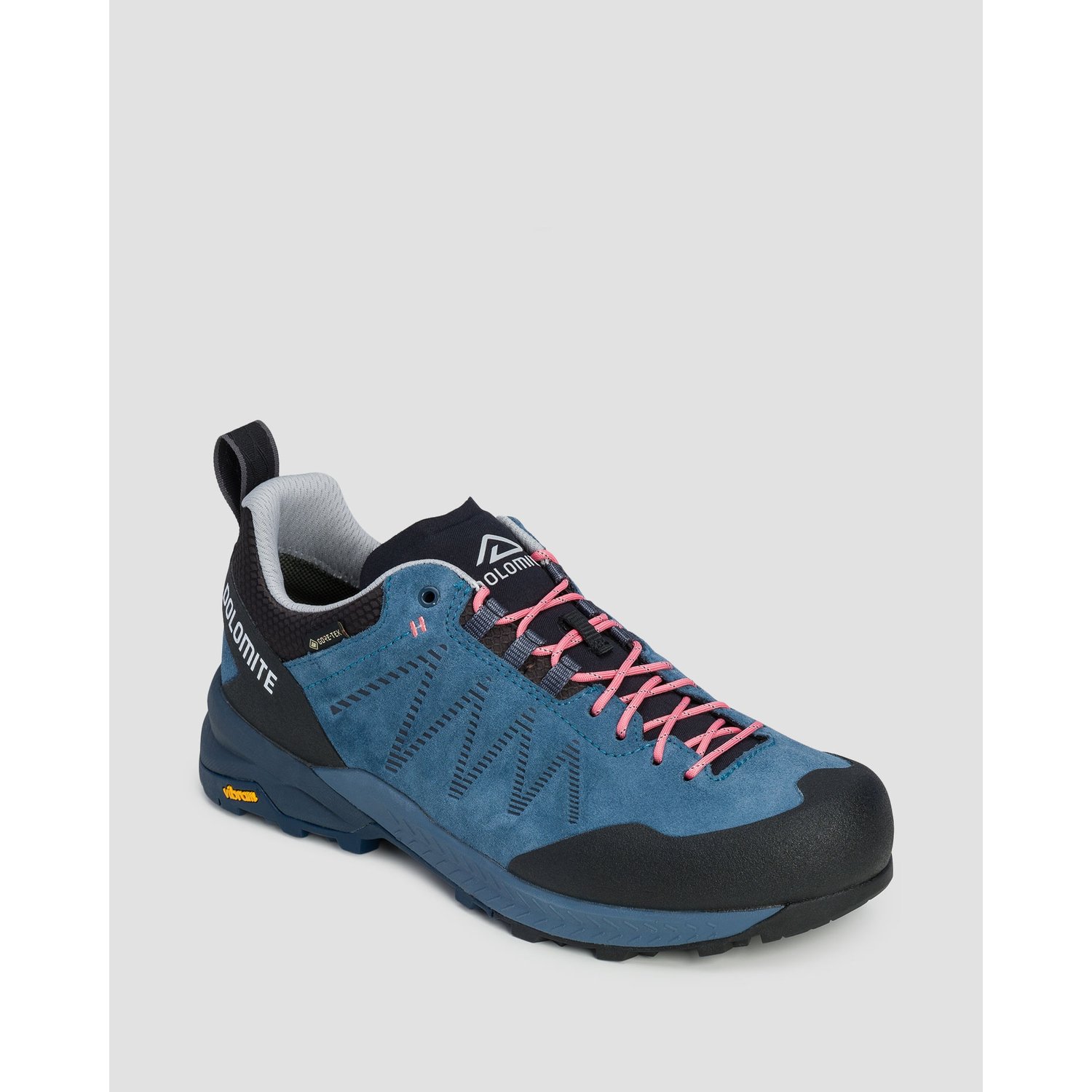 Granatowe Niskie Buty Podejściowe Damskie Dolomite Crodarossa Leather Gtx