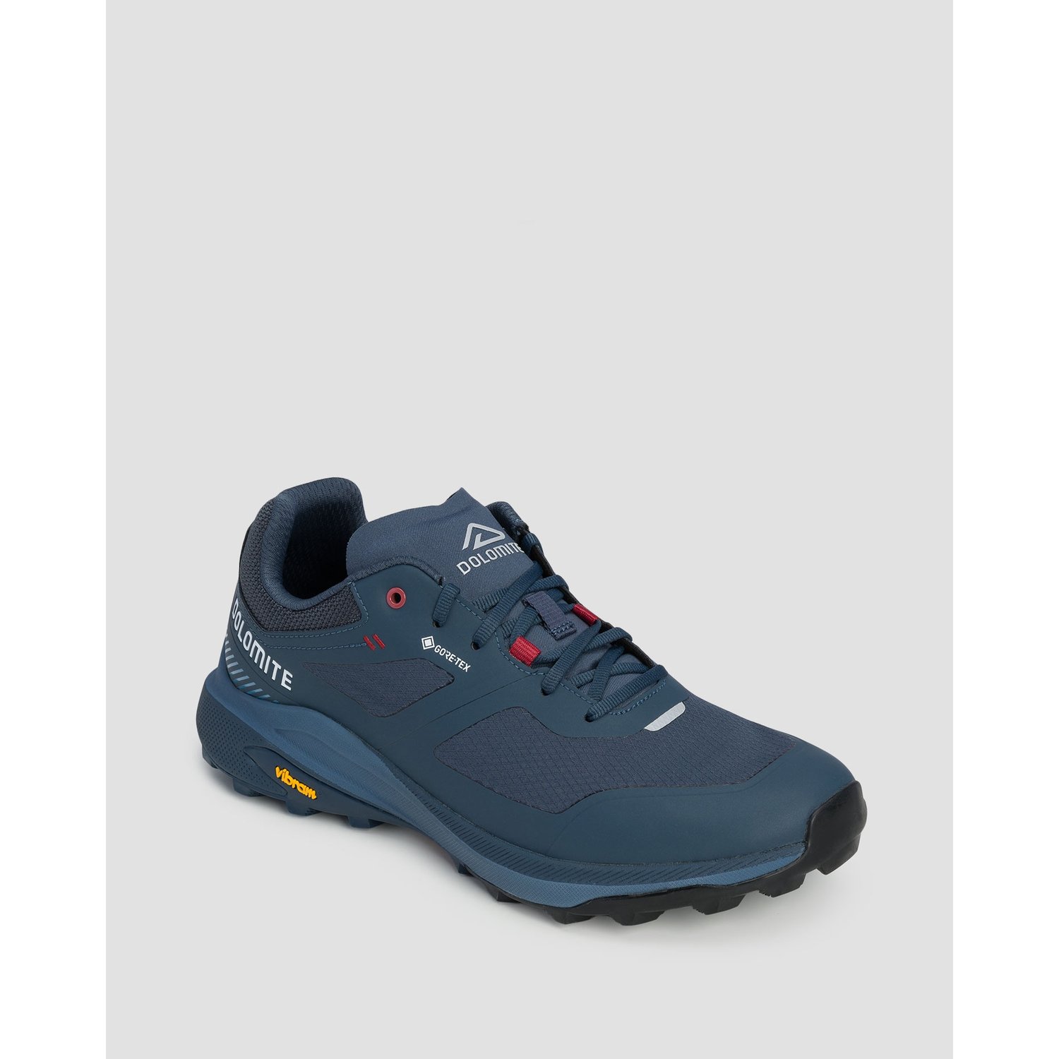 Granatowe Niskie Buty Trekkingowe Męskie Dolomite Nibelia Gtx