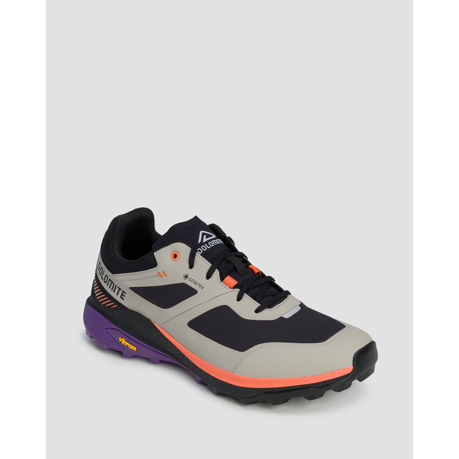 Beżowe niskie buty trekkingowe męskie Dolomite Nibelia GTX